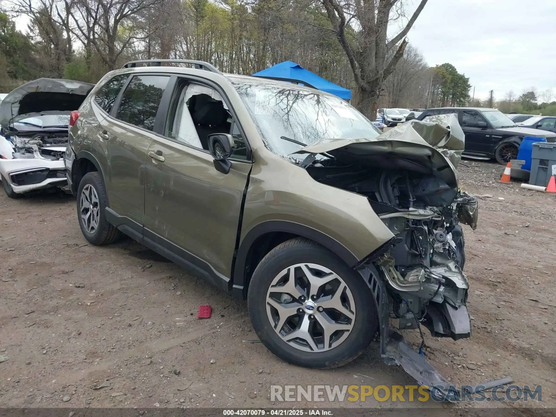 1 Photograph of a damaged car JF2SKAEC2PH537266 SUBARU FORESTER 2023