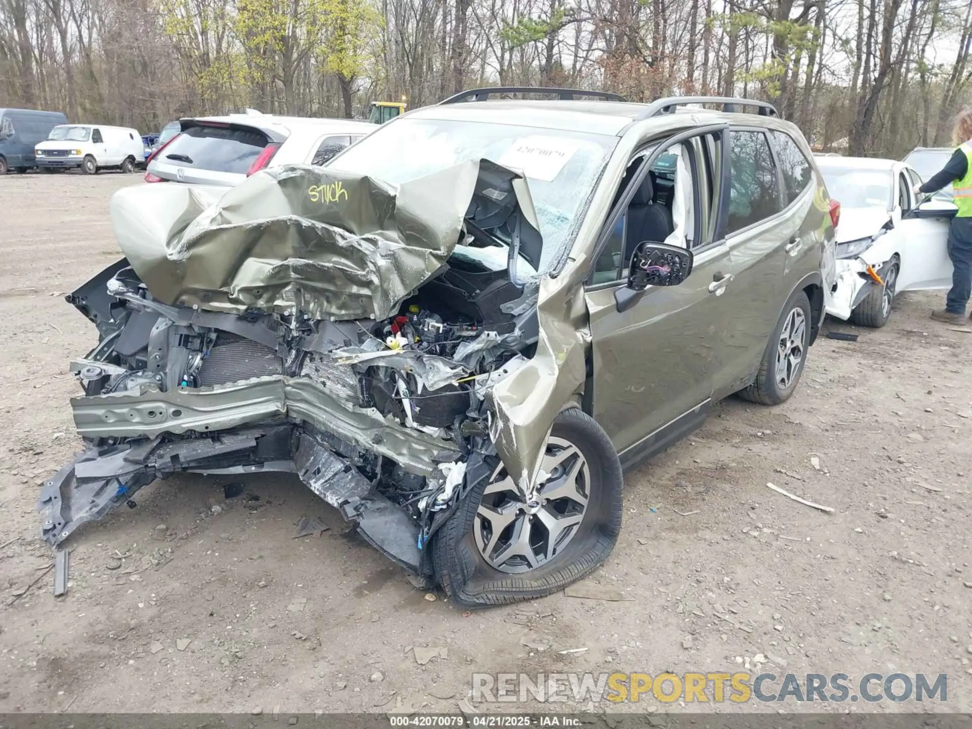6 Photograph of a damaged car JF2SKAEC2PH537266 SUBARU FORESTER 2023