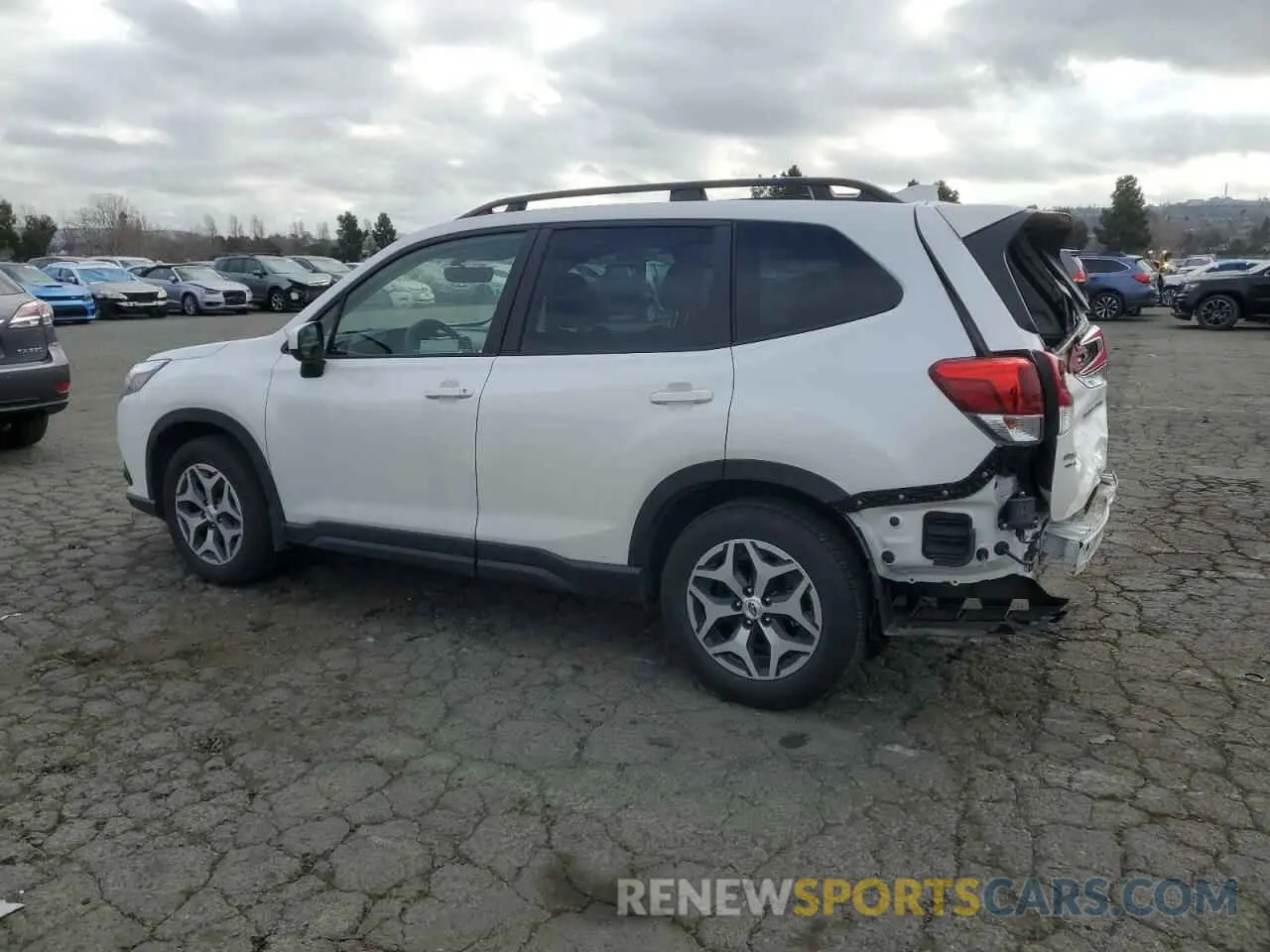 2 Photograph of a damaged car JF2SKAEC2PH540572 SUBARU FORESTER 2023