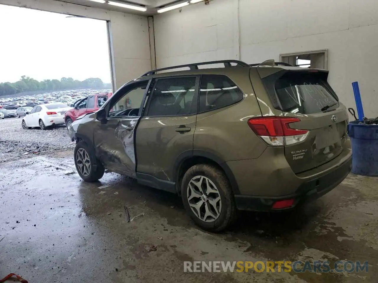 2 Photograph of a damaged car JF2SKAEC3PH418688 SUBARU FORESTER 2023