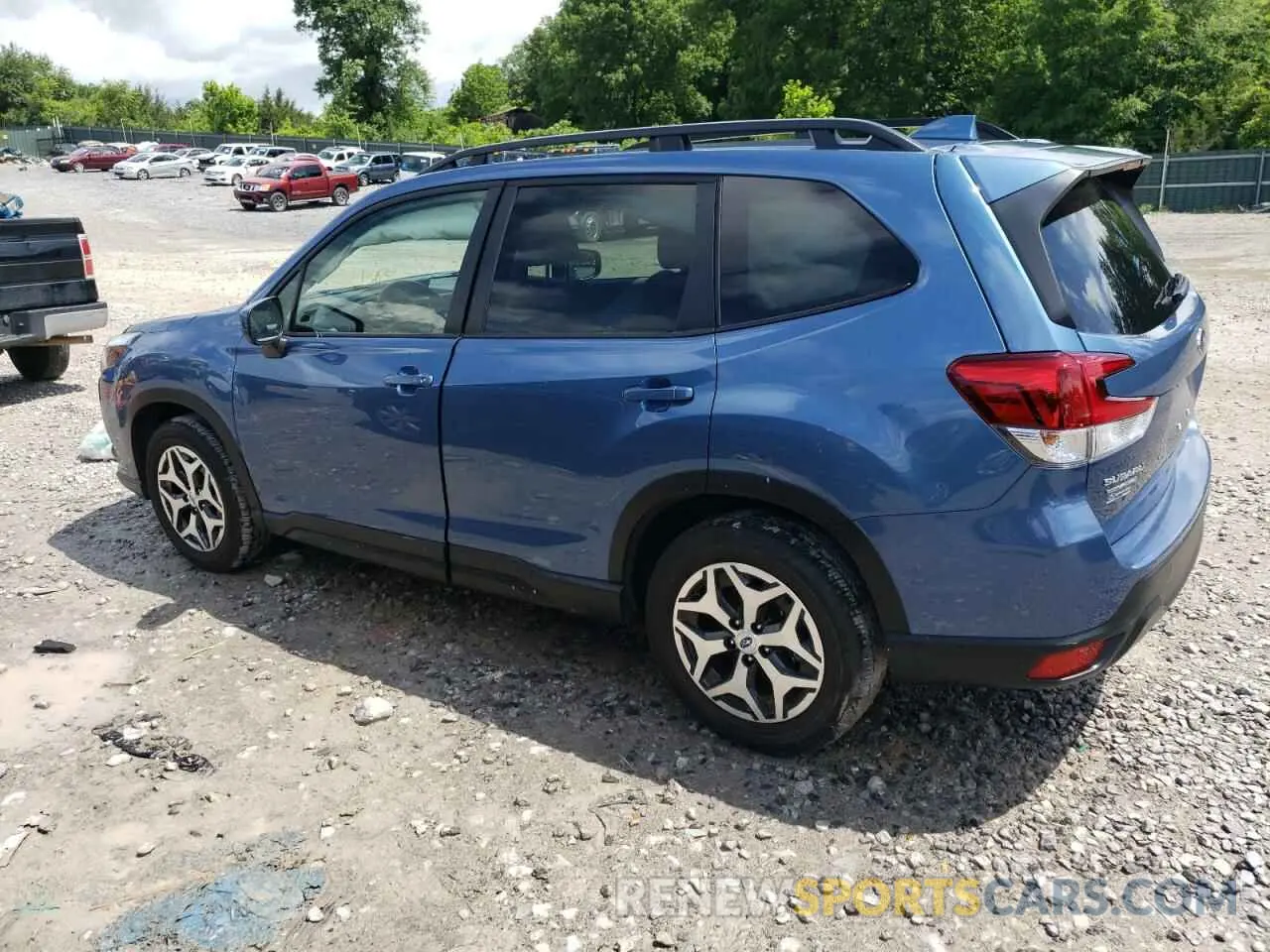 2 Photograph of a damaged car JF2SKAEC3PH513669 SUBARU FORESTER 2023