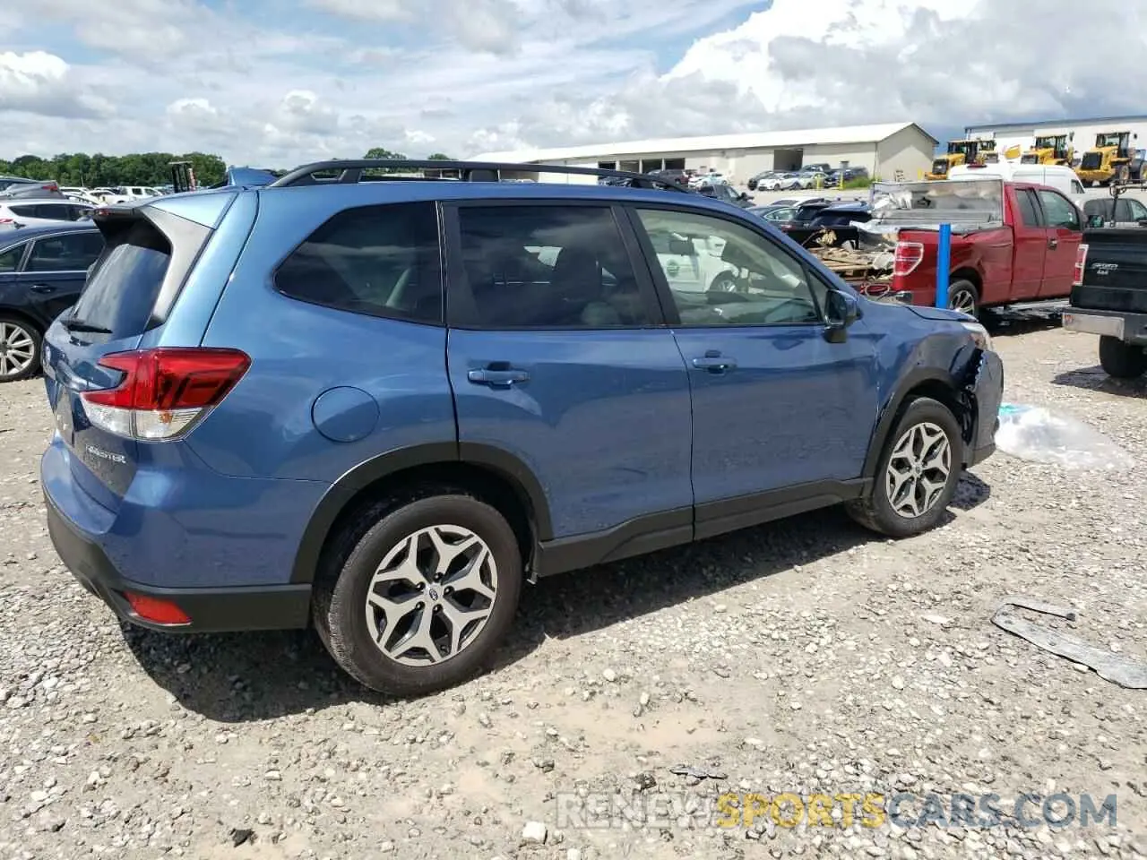 3 Photograph of a damaged car JF2SKAEC3PH513669 SUBARU FORESTER 2023
