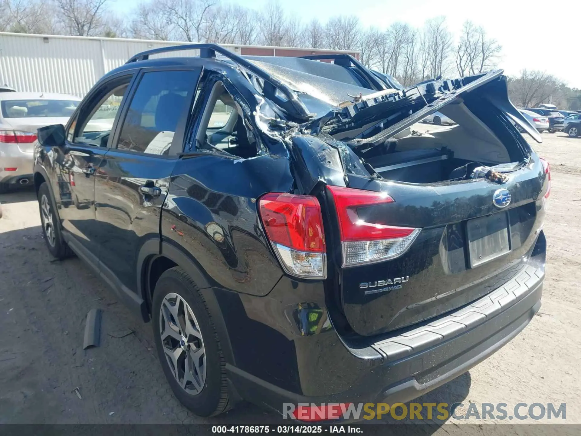 3 Photograph of a damaged car JF2SKAEC4PH408493 SUBARU FORESTER 2023