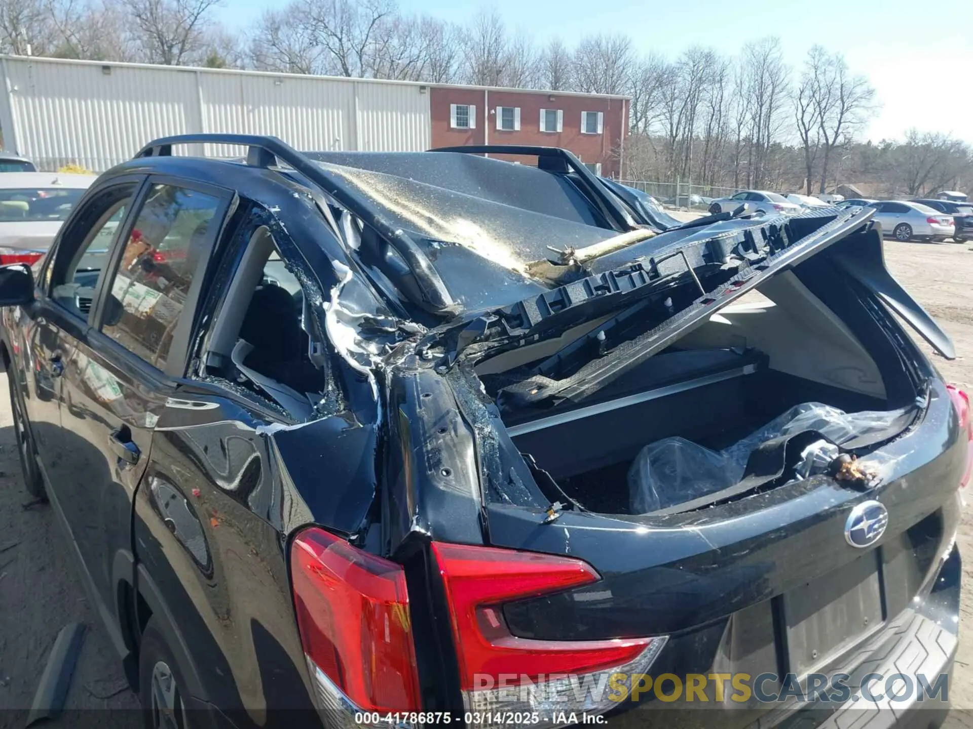 6 Photograph of a damaged car JF2SKAEC4PH408493 SUBARU FORESTER 2023