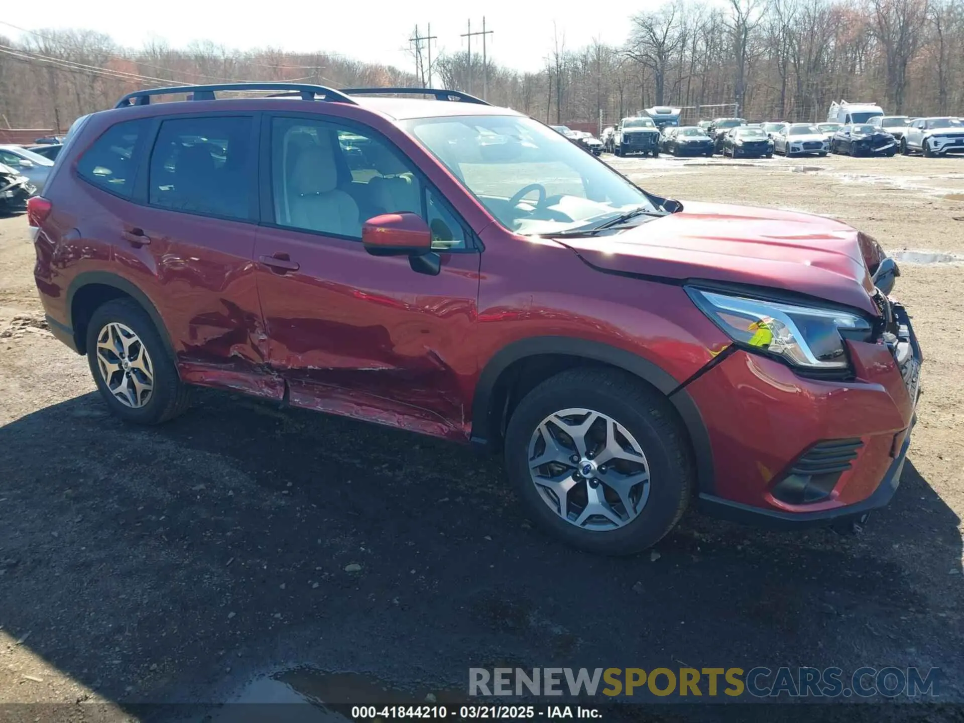 1 Photograph of a damaged car JF2SKAEC5PH419664 SUBARU FORESTER 2023