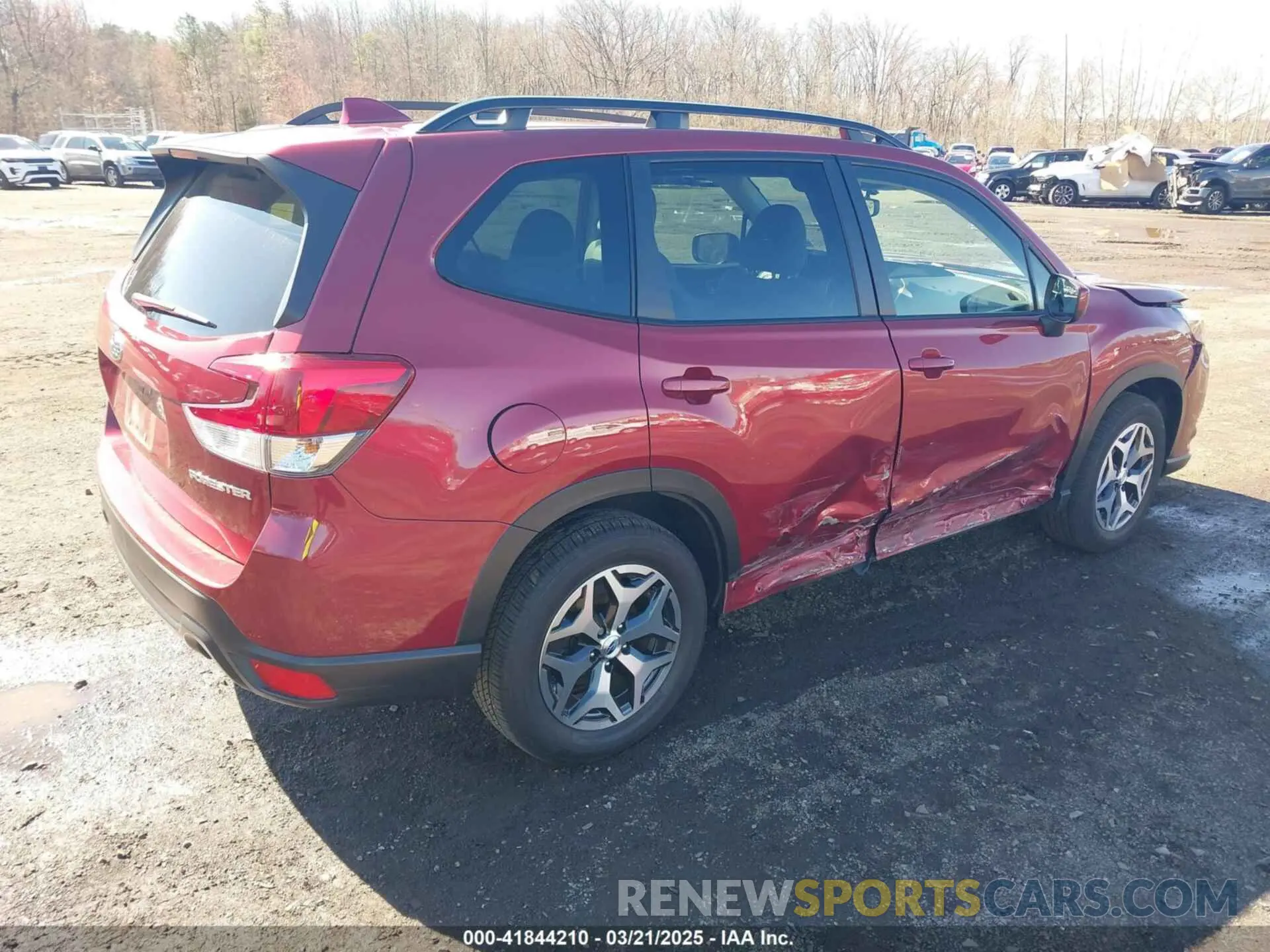 4 Photograph of a damaged car JF2SKAEC5PH419664 SUBARU FORESTER 2023