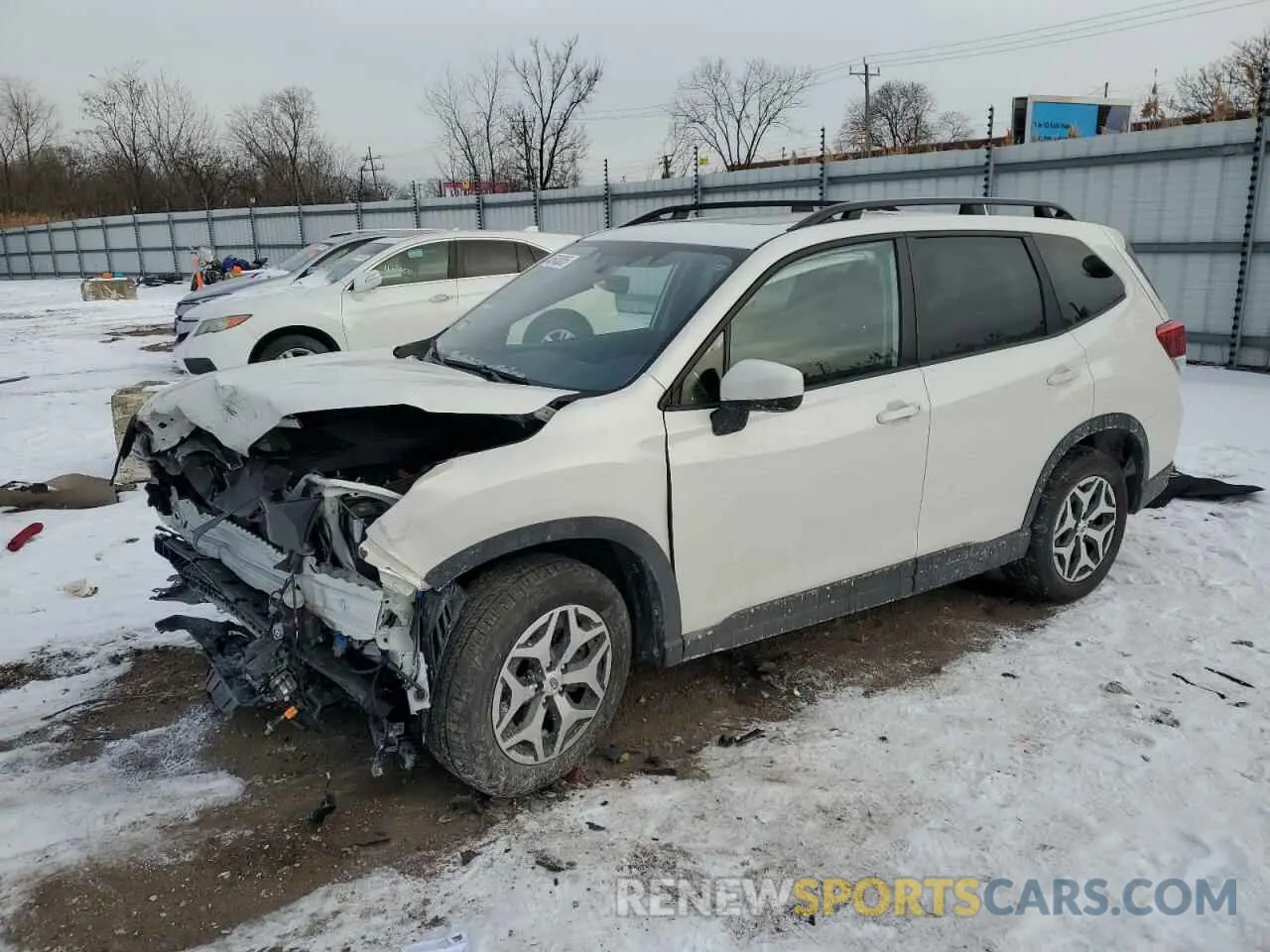 1 Photograph of a damaged car JF2SKAEC5PH488953 SUBARU FORESTER 2023