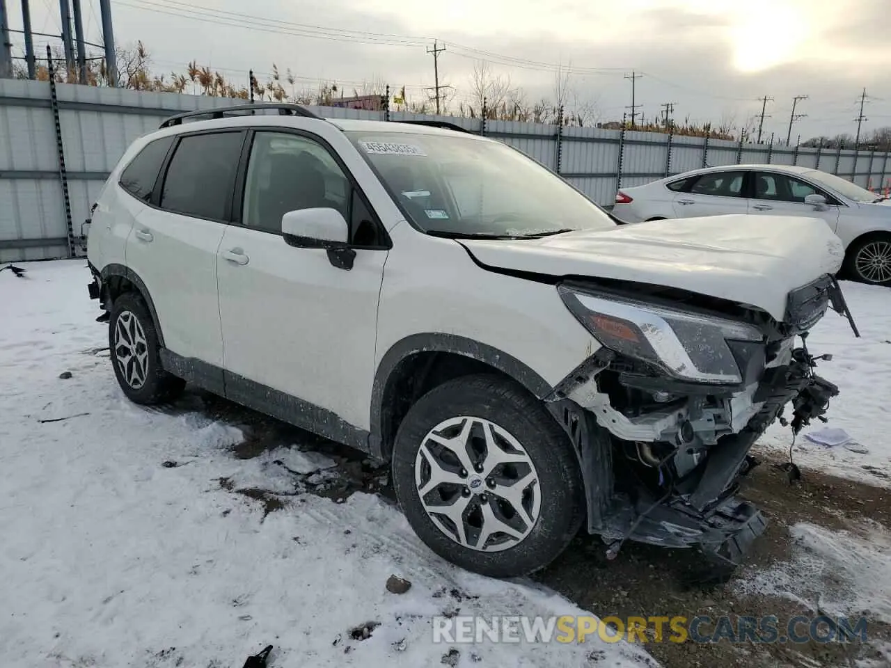 4 Photograph of a damaged car JF2SKAEC5PH488953 SUBARU FORESTER 2023