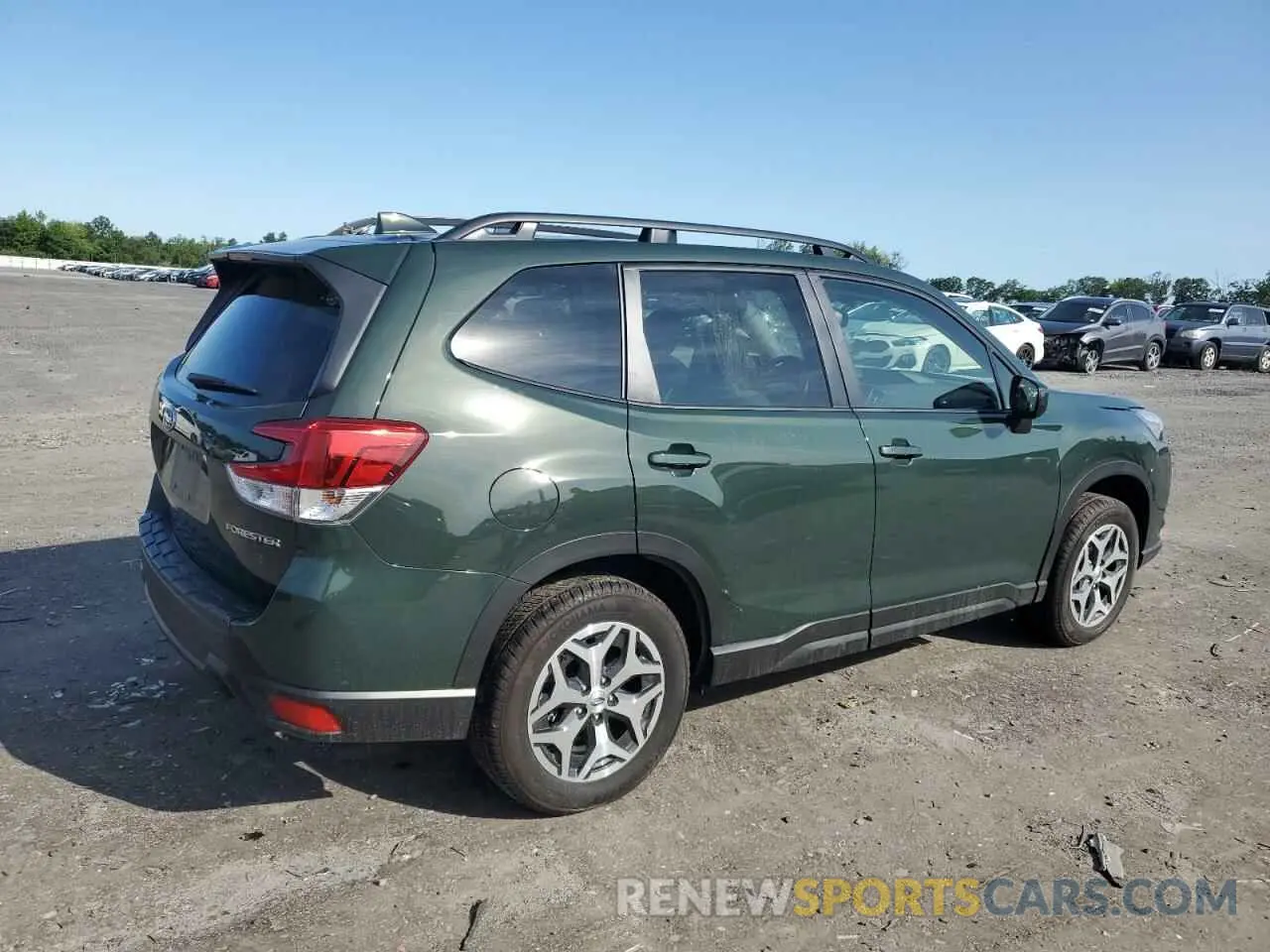 3 Photograph of a damaged car JF2SKAEC6PH462653 SUBARU FORESTER 2023