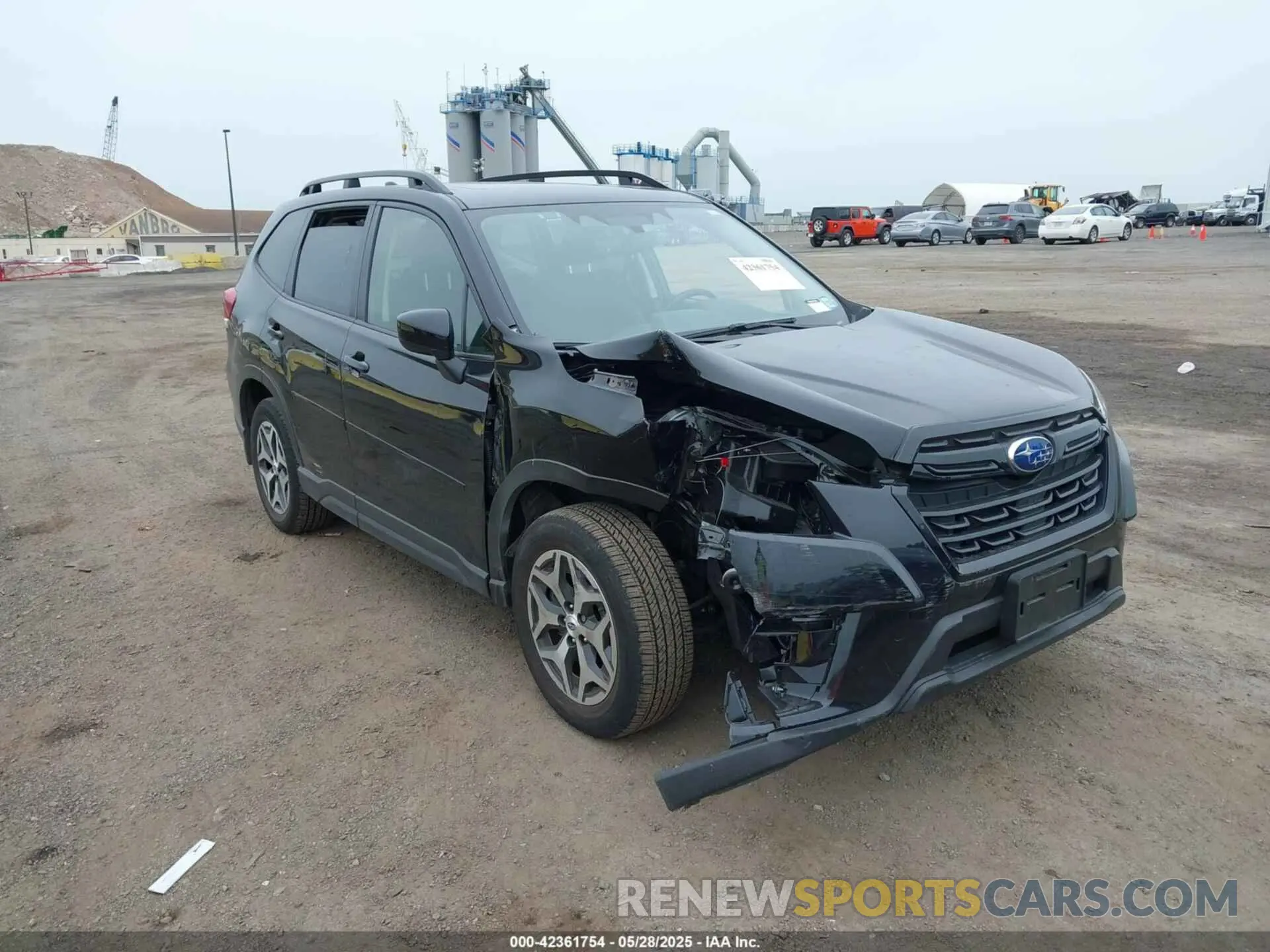 1 Photograph of a damaged car JF2SKAEC6PH511494 SUBARU FORESTER 2023