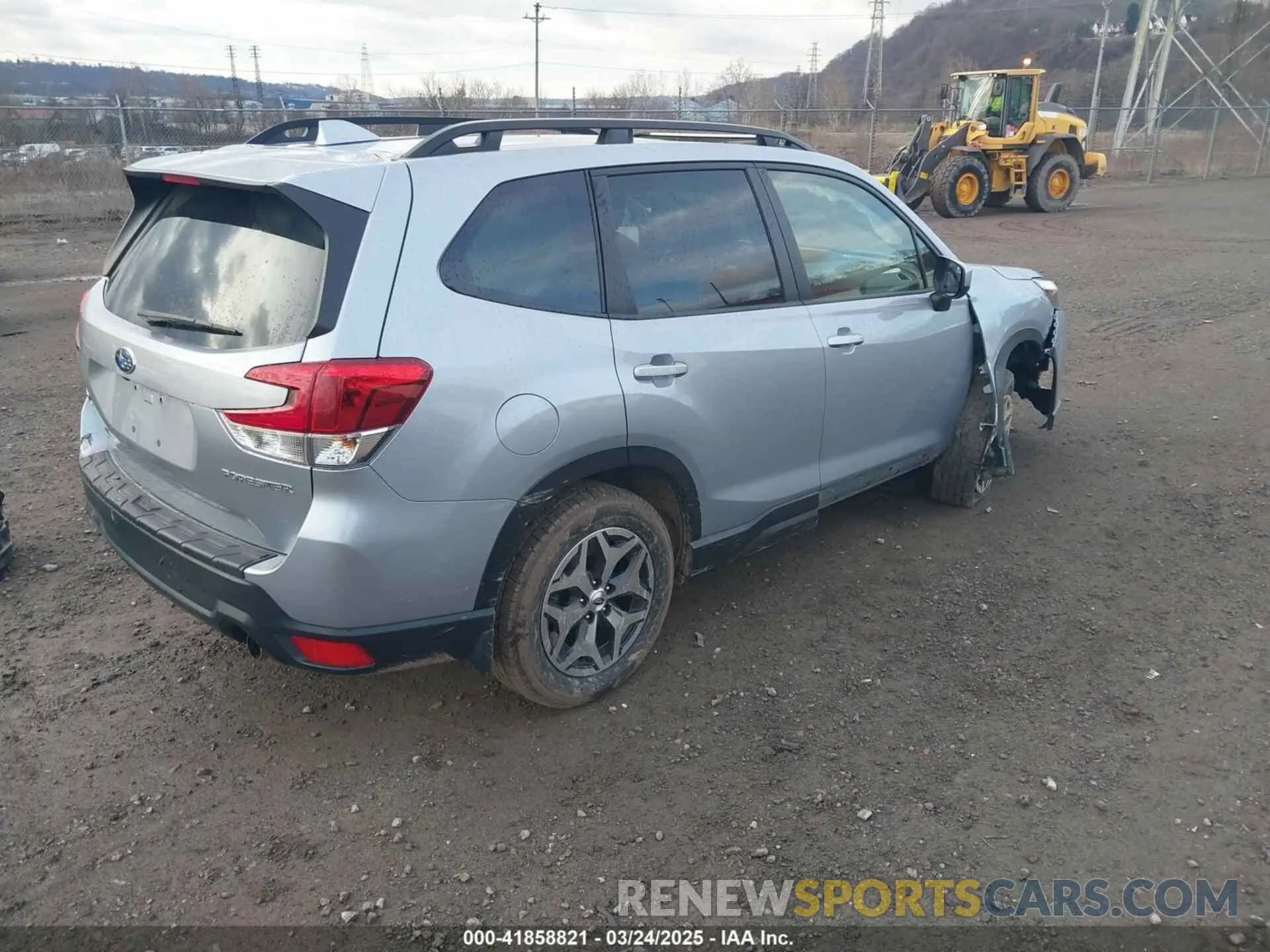 4 Photograph of a damaged car JF2SKAEC8PH518348 SUBARU FORESTER 2023