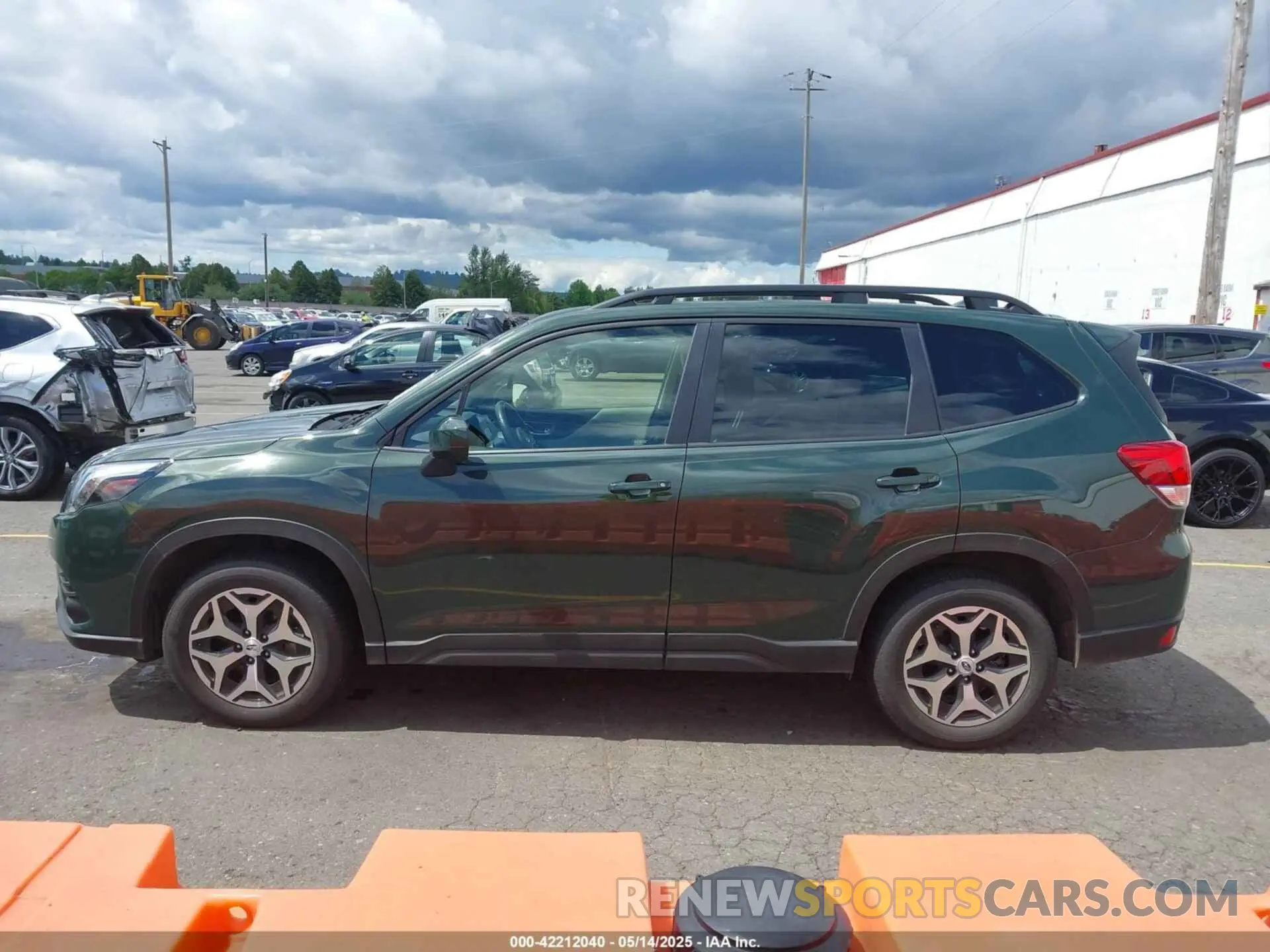 14 Photograph of a damaged car JF2SKAEC8PH535960 SUBARU FORESTER 2023
