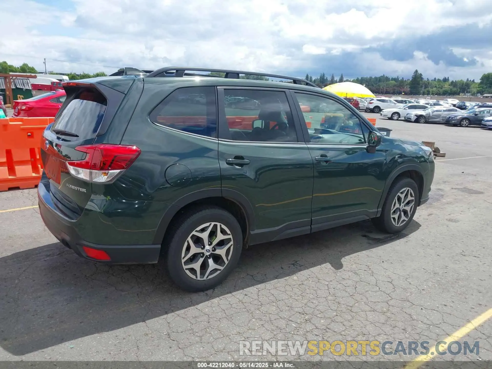 4 Photograph of a damaged car JF2SKAEC8PH535960 SUBARU FORESTER 2023