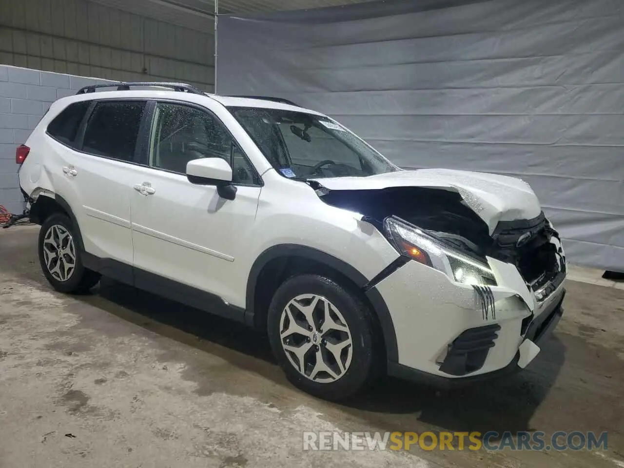 4 Photograph of a damaged car JF2SKAEC9PH486025 SUBARU FORESTER 2023