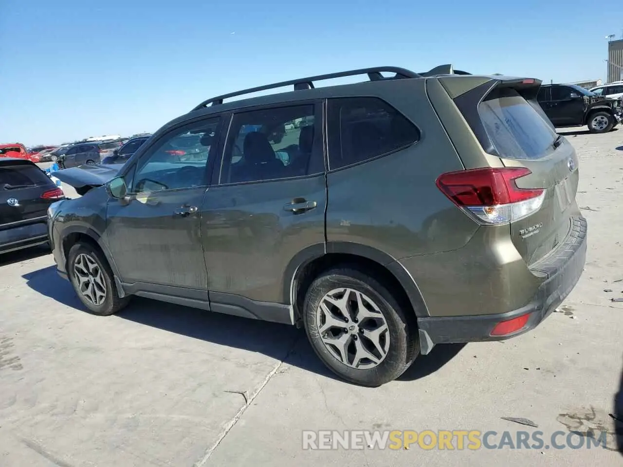 2 Photograph of a damaged car JF2SKAECXPH535619 SUBARU FORESTER 2023