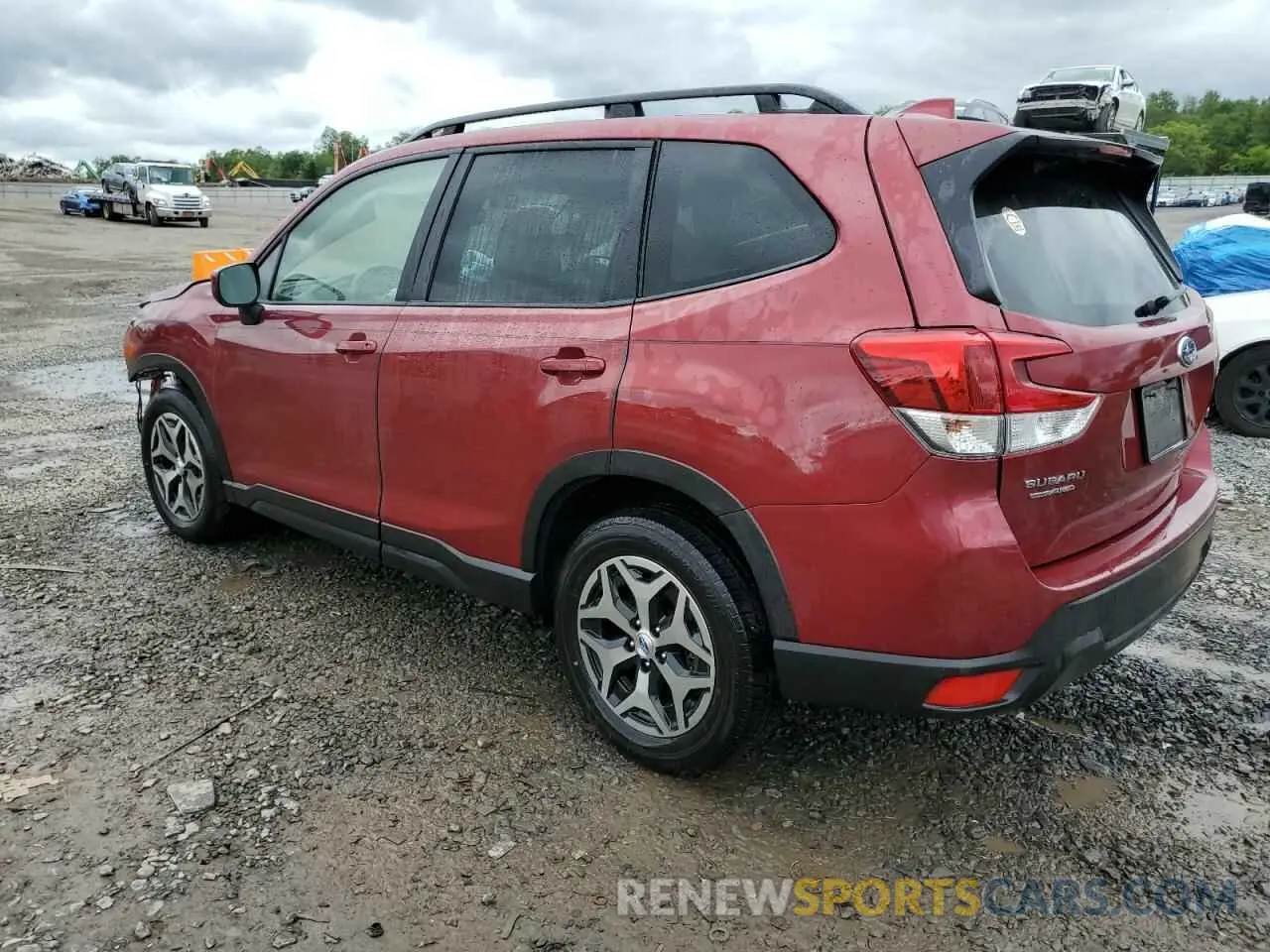 2 Photograph of a damaged car JF2SKAECXPH539637 SUBARU FORESTER 2023