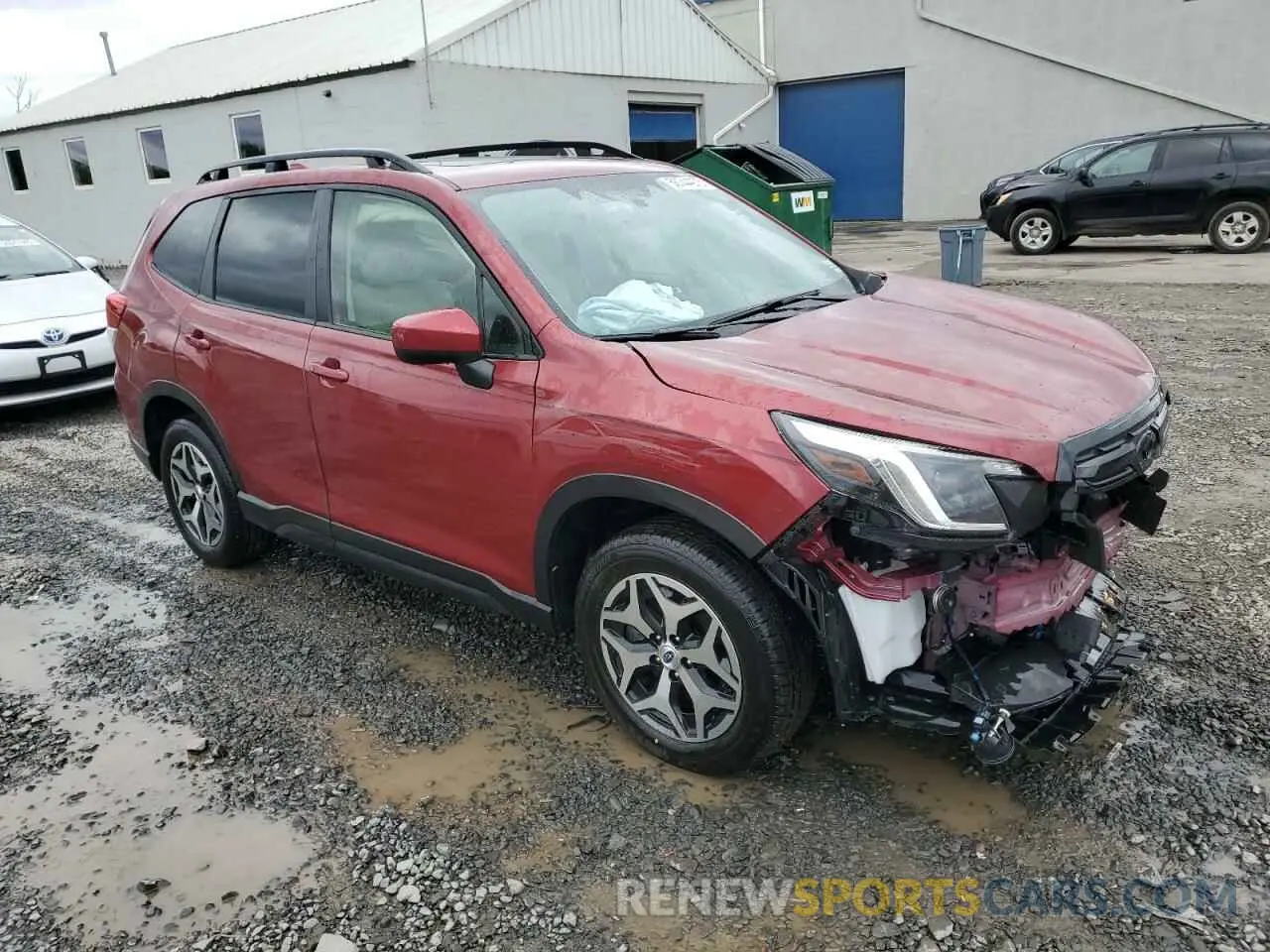 4 Photograph of a damaged car JF2SKAECXPH539637 SUBARU FORESTER 2023