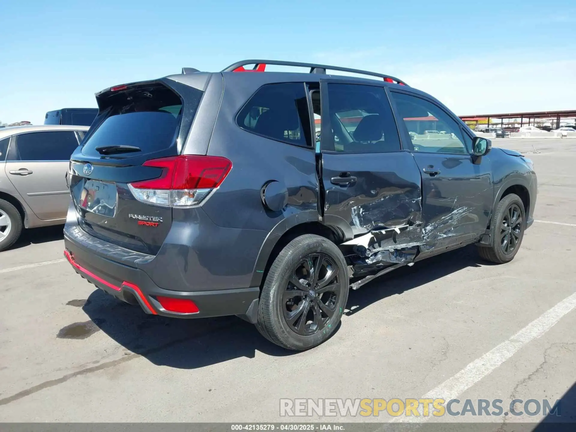 4 Photograph of a damaged car JF2SKAGC0PH511231 SUBARU FORESTER 2023
