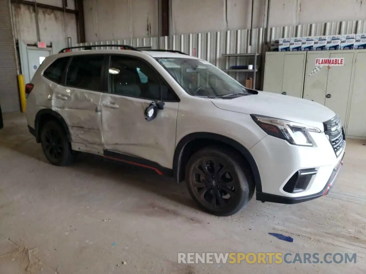 4 Photograph of a damaged car JF2SKAGC1PH523551 SUBARU FORESTER 2023