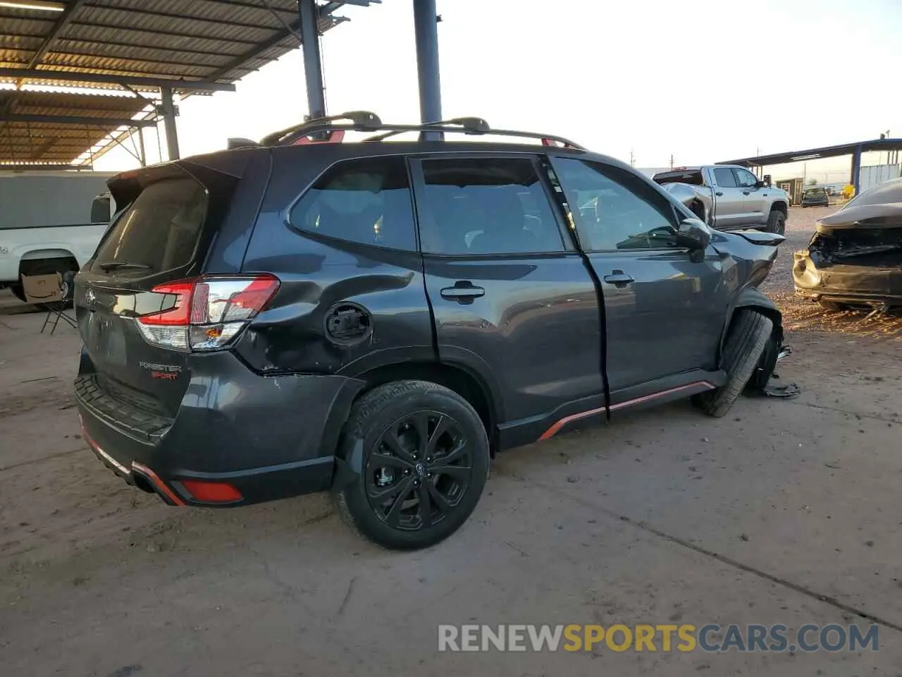 3 Photograph of a damaged car JF2SKAGC3PH483862 SUBARU FORESTER 2023