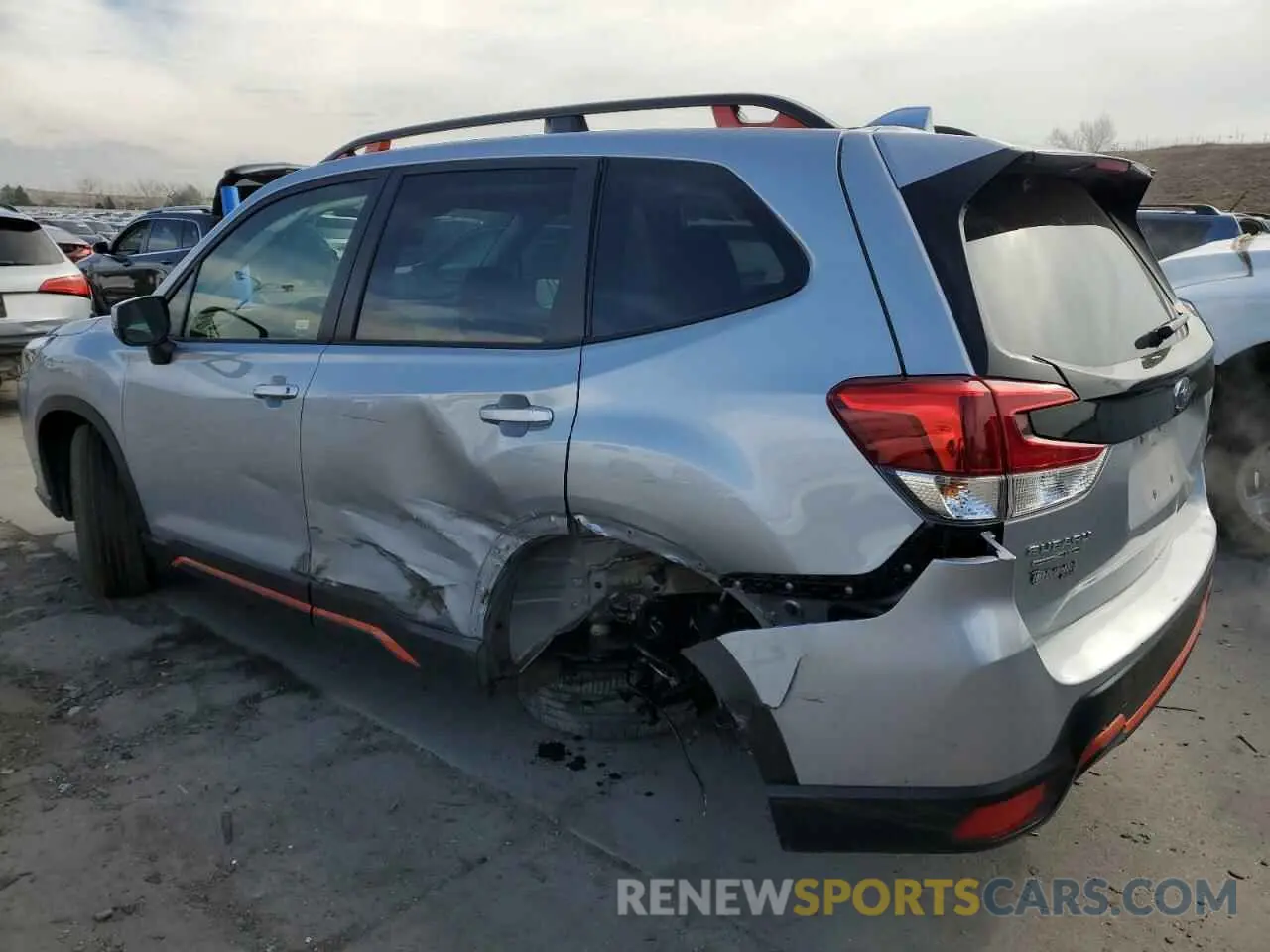 2 Photograph of a damaged car JF2SKAGC6PH510827 SUBARU FORESTER 2023