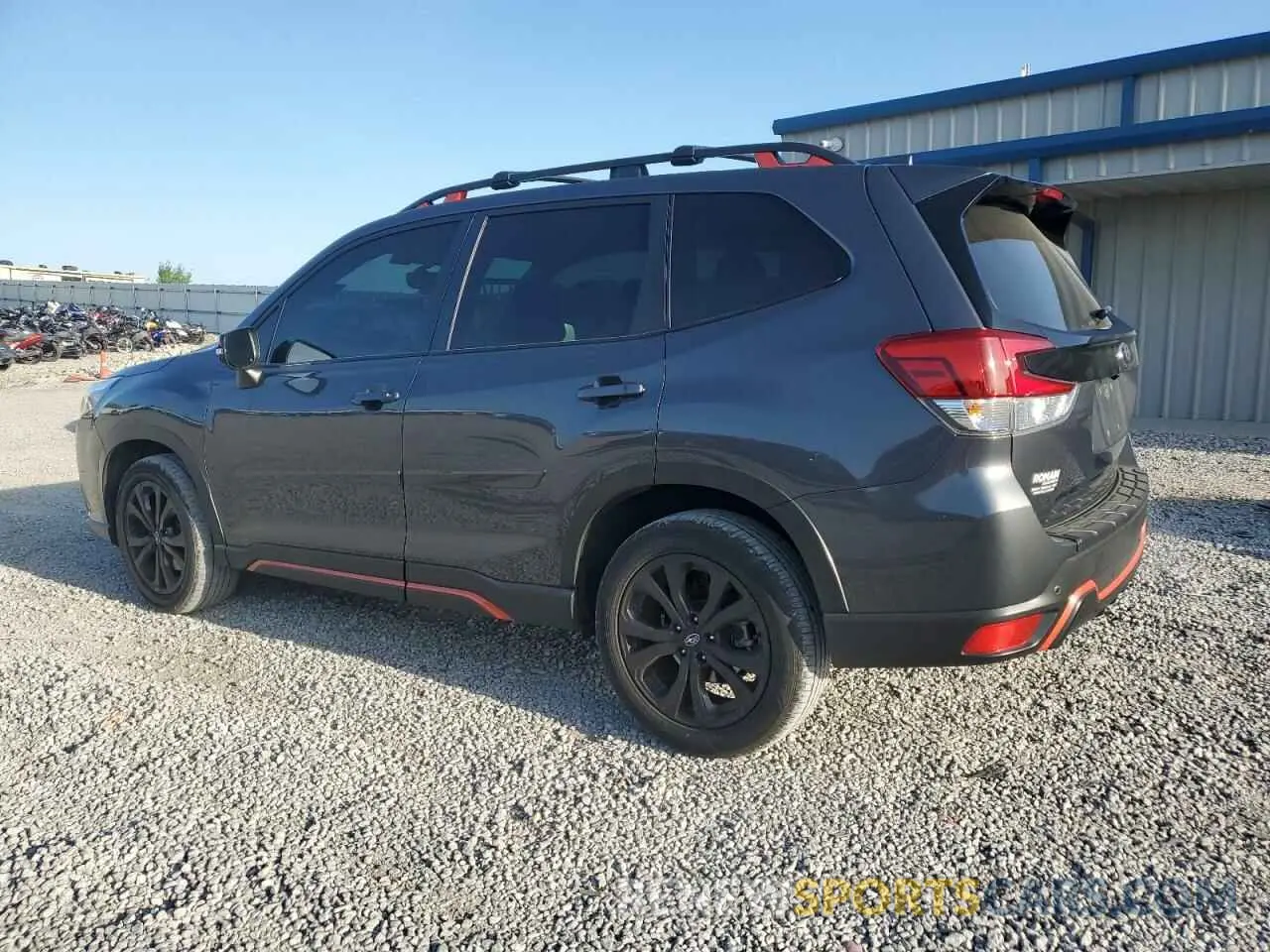 2 Photograph of a damaged car JF2SKAJC0PH426253 SUBARU FORESTER 2023