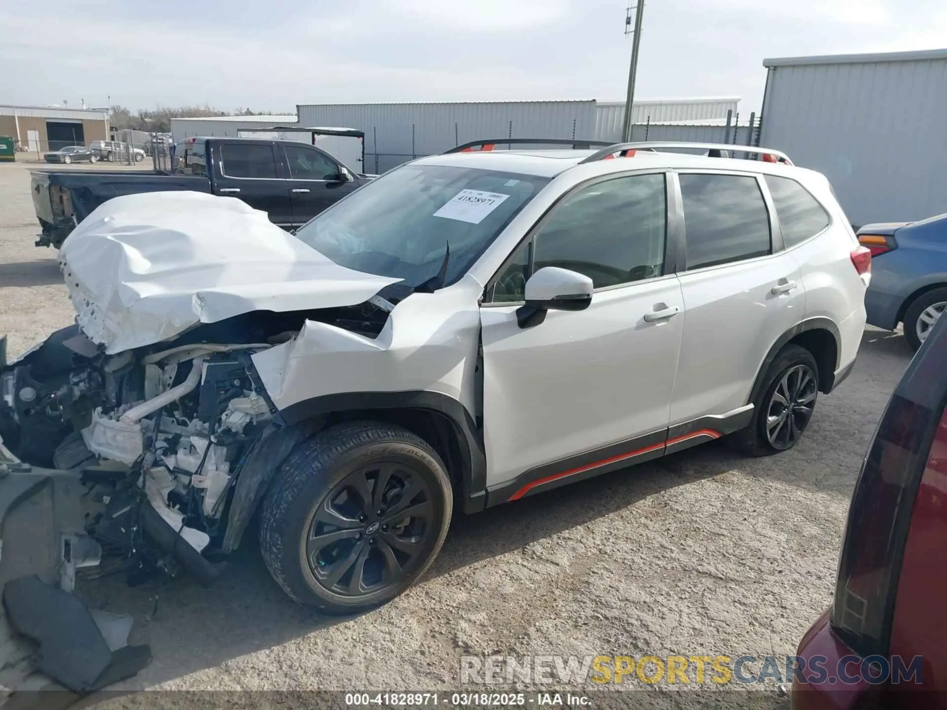 14 Photograph of a damaged car JF2SKAJC0PH432313 SUBARU FORESTER 2023
