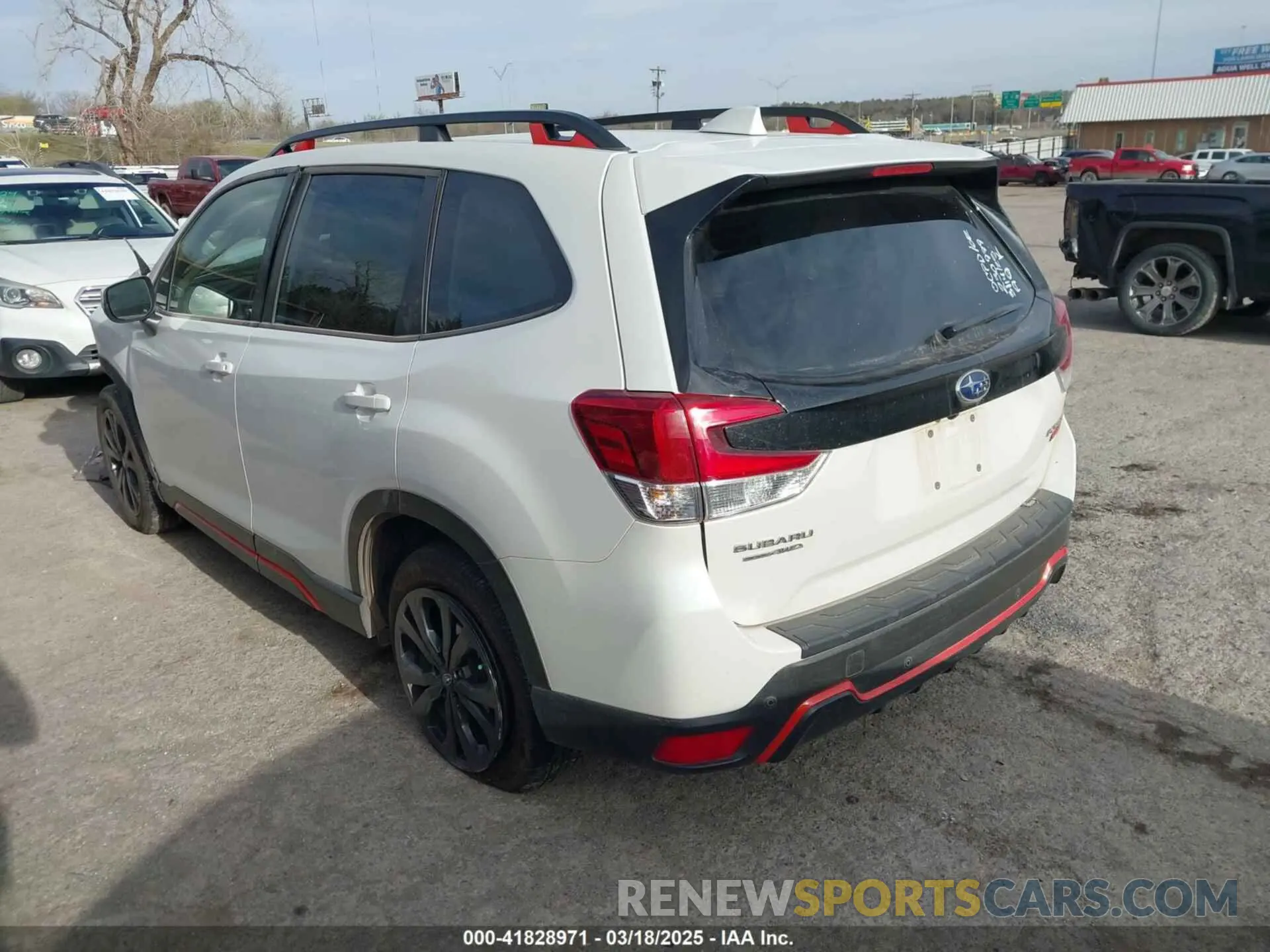 3 Photograph of a damaged car JF2SKAJC0PH432313 SUBARU FORESTER 2023