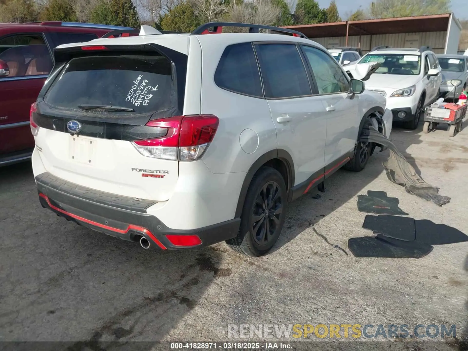 4 Photograph of a damaged car JF2SKAJC0PH432313 SUBARU FORESTER 2023
