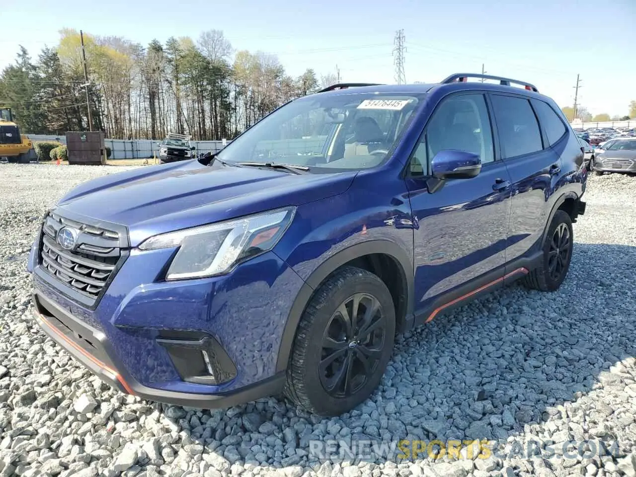 1 Photograph of a damaged car JF2SKAJC1PH428917 SUBARU FORESTER 2023