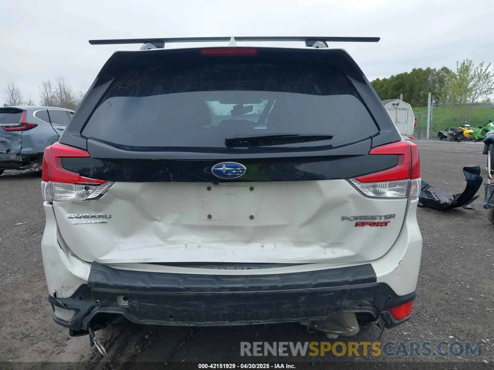 17 Photograph of a damaged car JF2SKAJC1PH456409 SUBARU FORESTER 2023