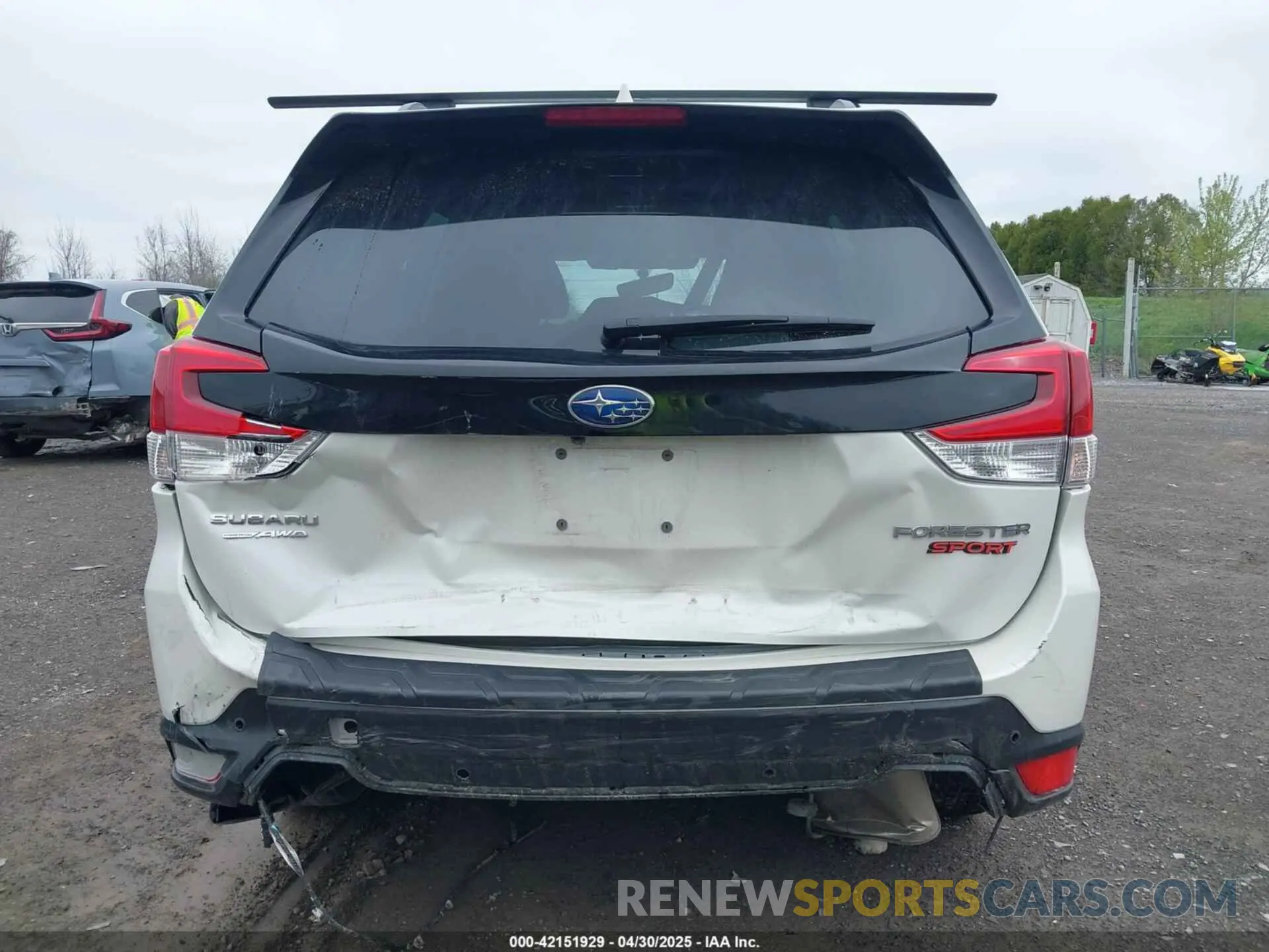 6 Photograph of a damaged car JF2SKAJC1PH456409 SUBARU FORESTER 2023
