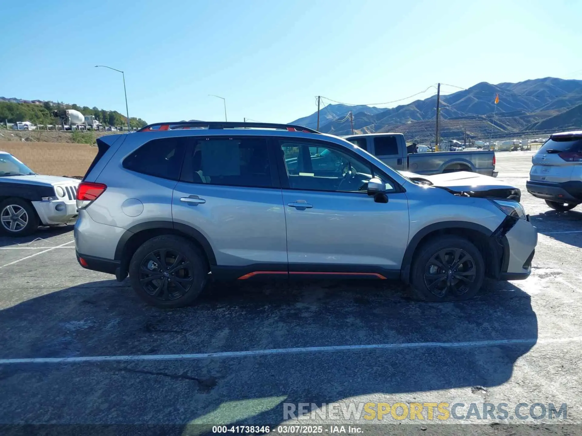 12 Photograph of a damaged car JF2SKAJC4PH418382 SUBARU FORESTER 2023