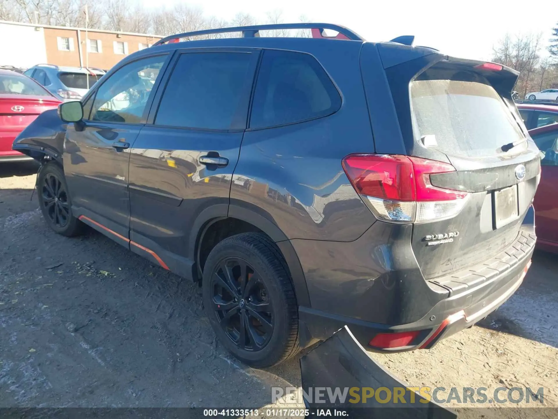 3 Photograph of a damaged car JF2SKAJC5PH482396 SUBARU FORESTER 2023