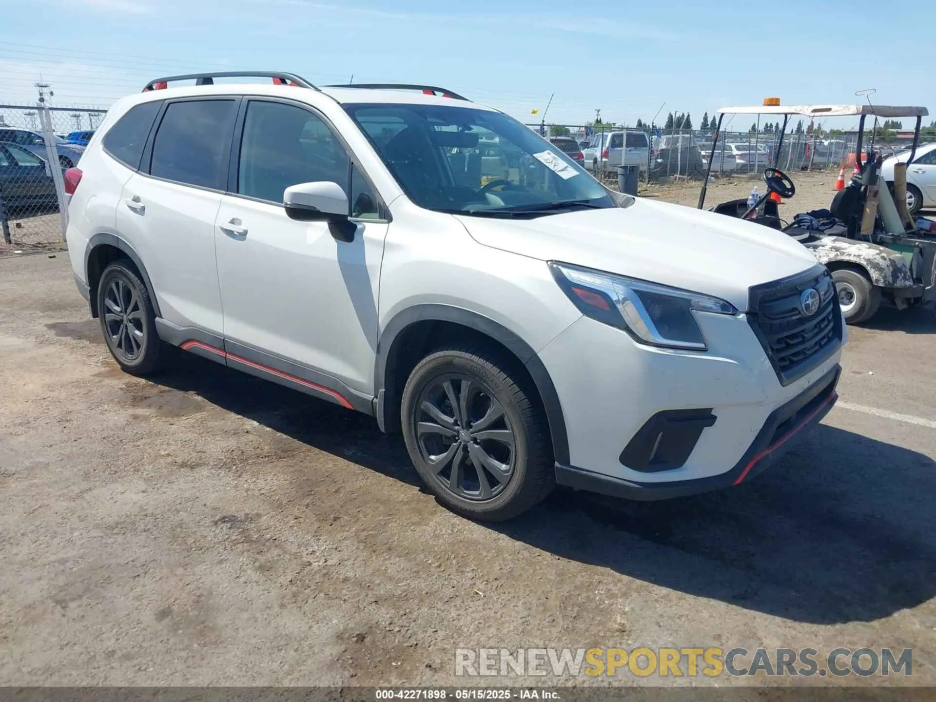 1 Photograph of a damaged car JF2SKAJC6PH471231 SUBARU FORESTER 2023