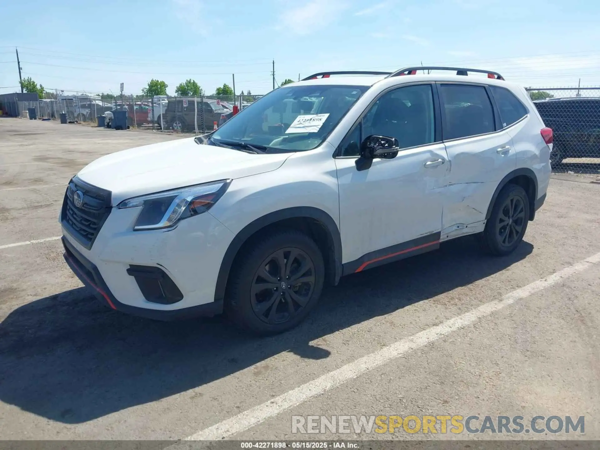 2 Photograph of a damaged car JF2SKAJC6PH471231 SUBARU FORESTER 2023