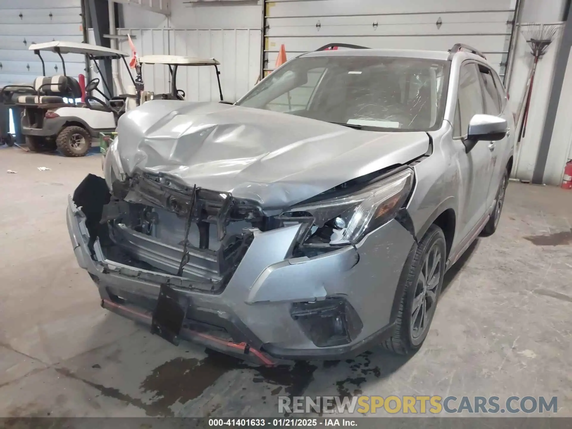 2 Photograph of a damaged car JF2SKAJC8PH498107 SUBARU FORESTER 2023