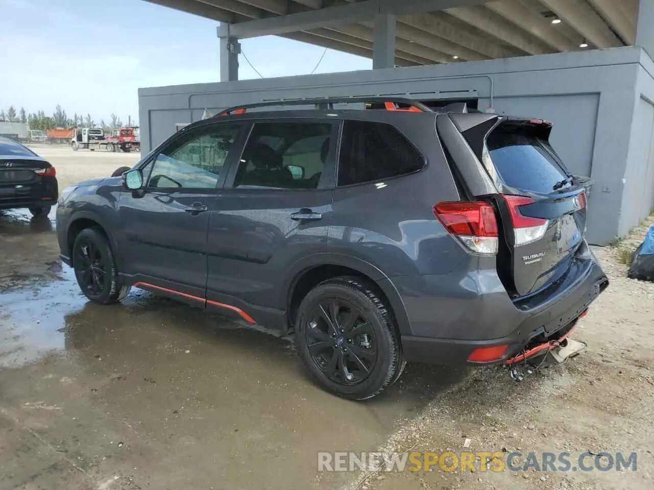 2 Photograph of a damaged car JF2SKAJC9PH519062 SUBARU FORESTER 2023