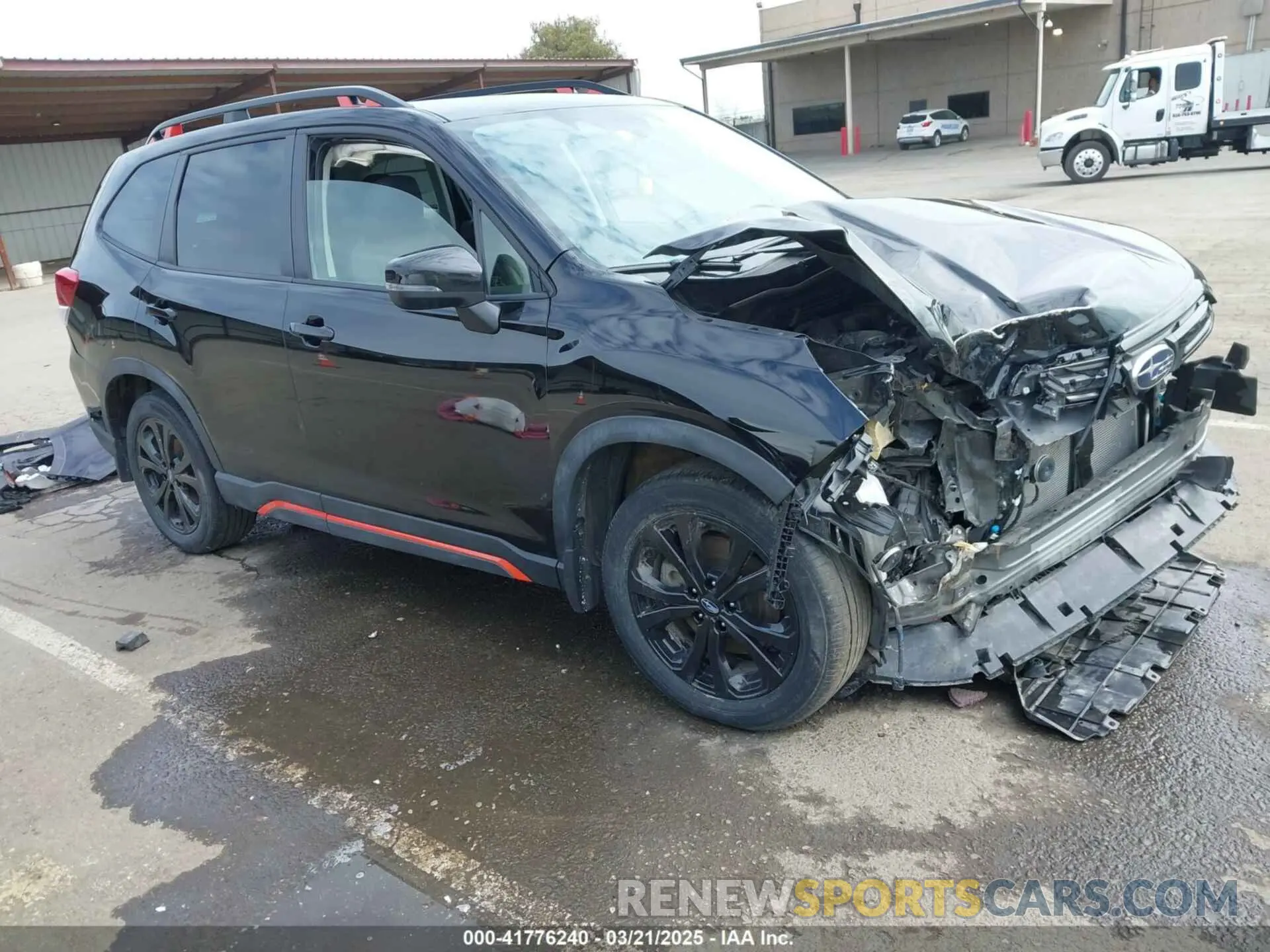 1 Photograph of a damaged car JF2SKAJC9PH535309 SUBARU FORESTER 2023