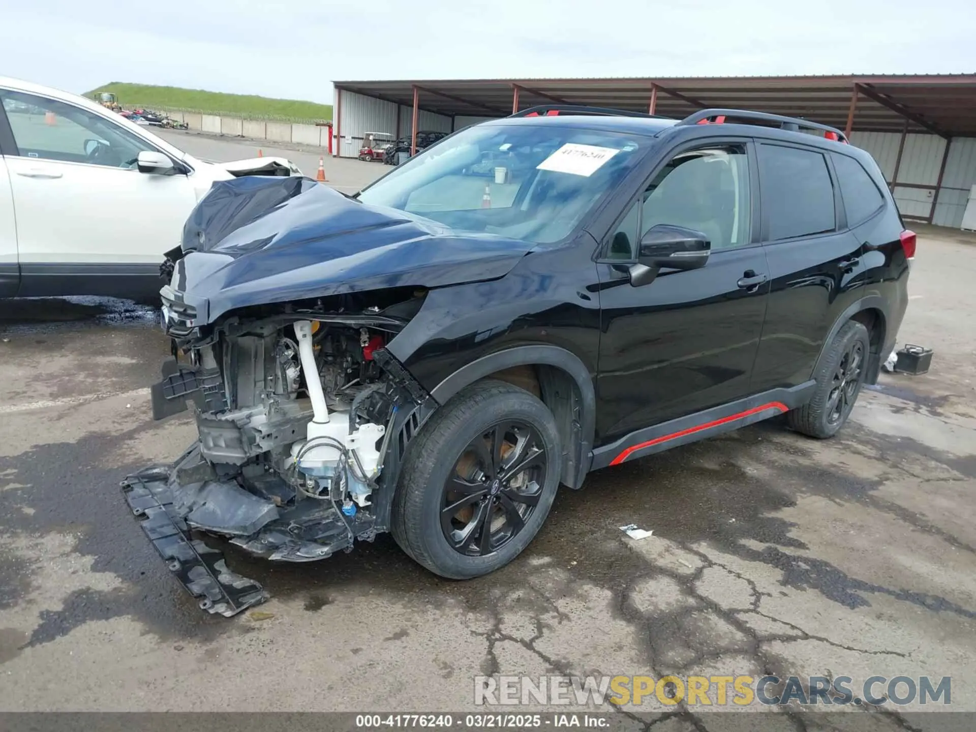 2 Photograph of a damaged car JF2SKAJC9PH535309 SUBARU FORESTER 2023