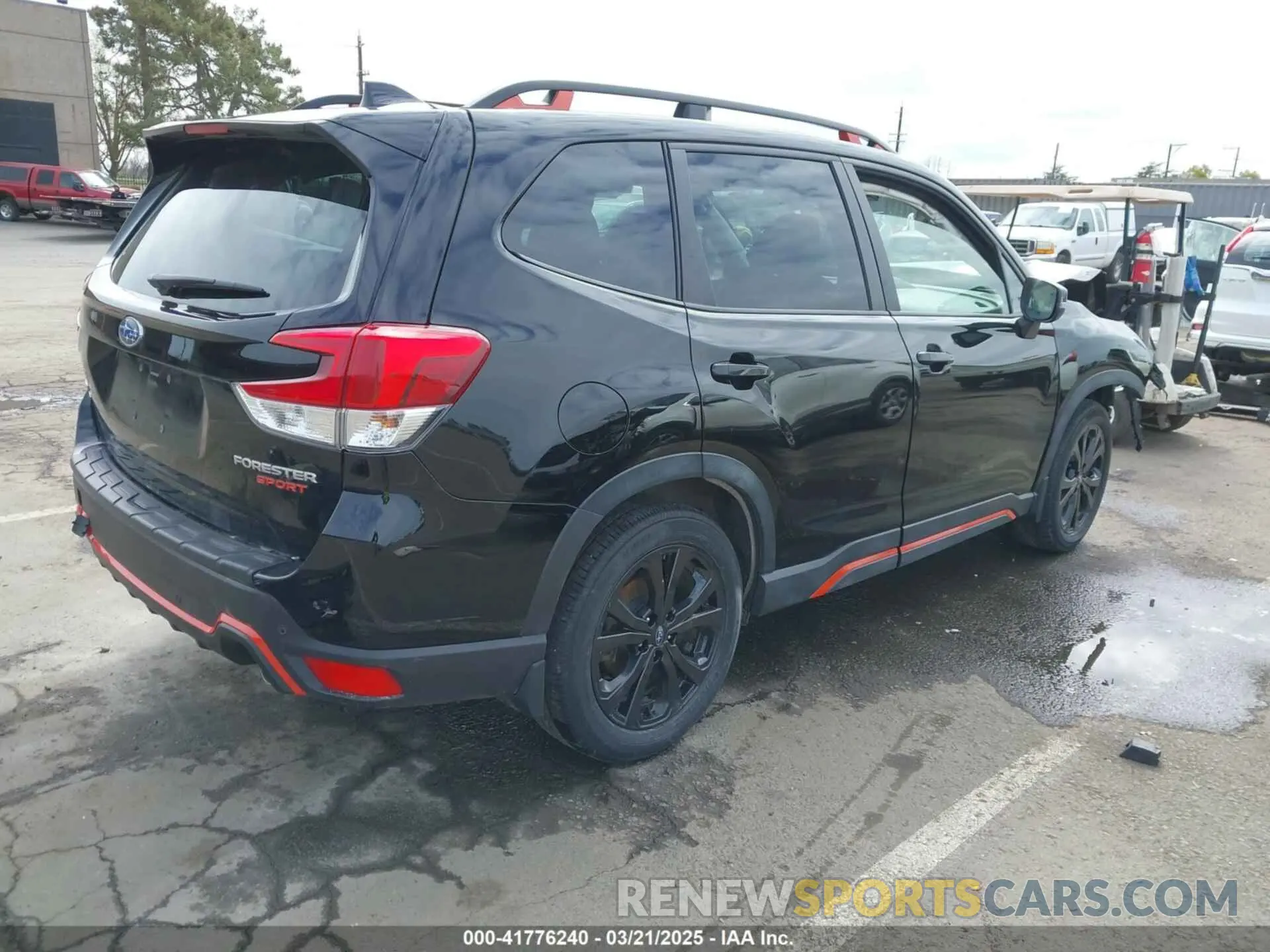 4 Photograph of a damaged car JF2SKAJC9PH535309 SUBARU FORESTER 2023
