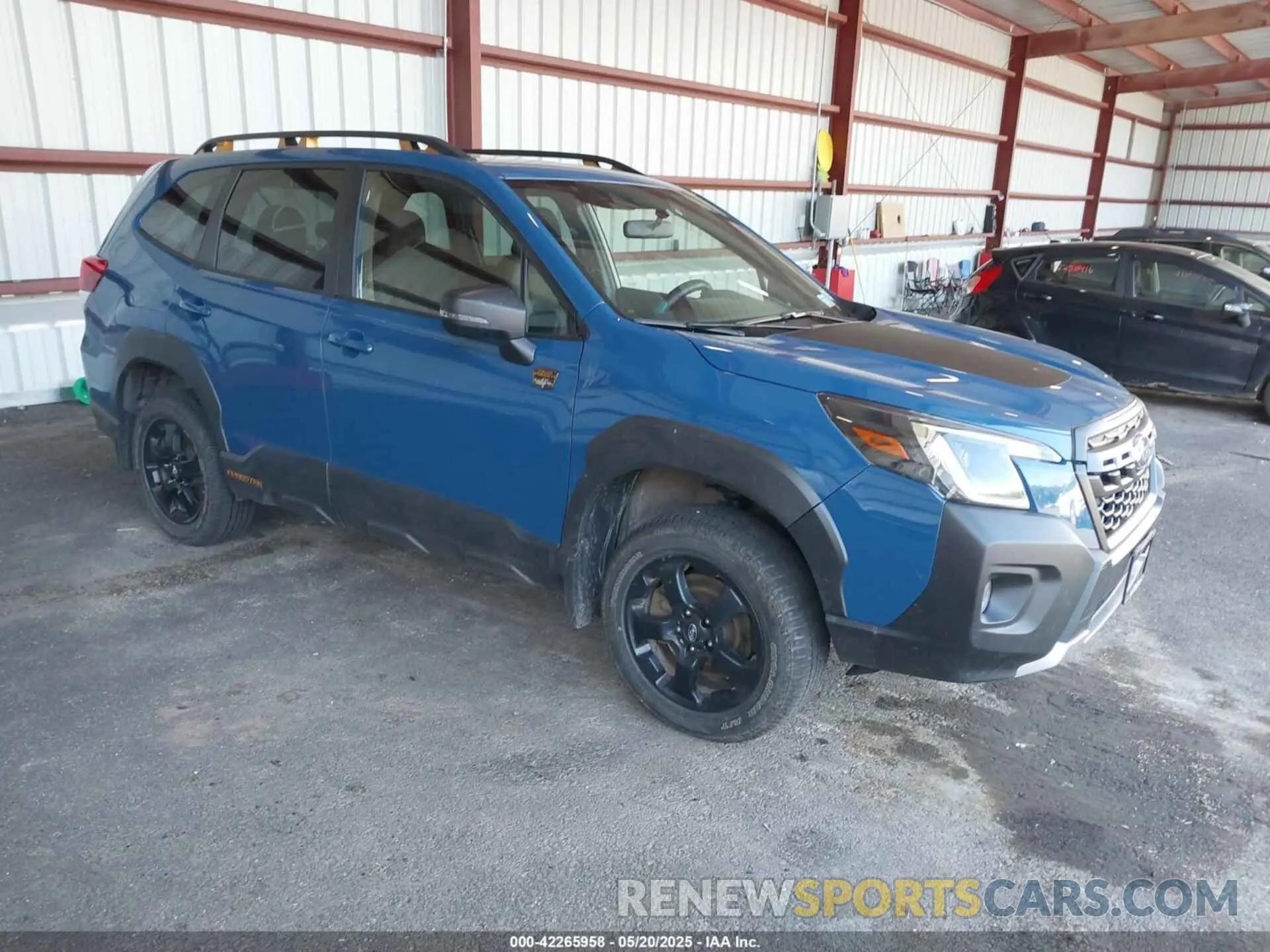 1 Photograph of a damaged car JF2SKALC9PH534190 SUBARU FORESTER 2023