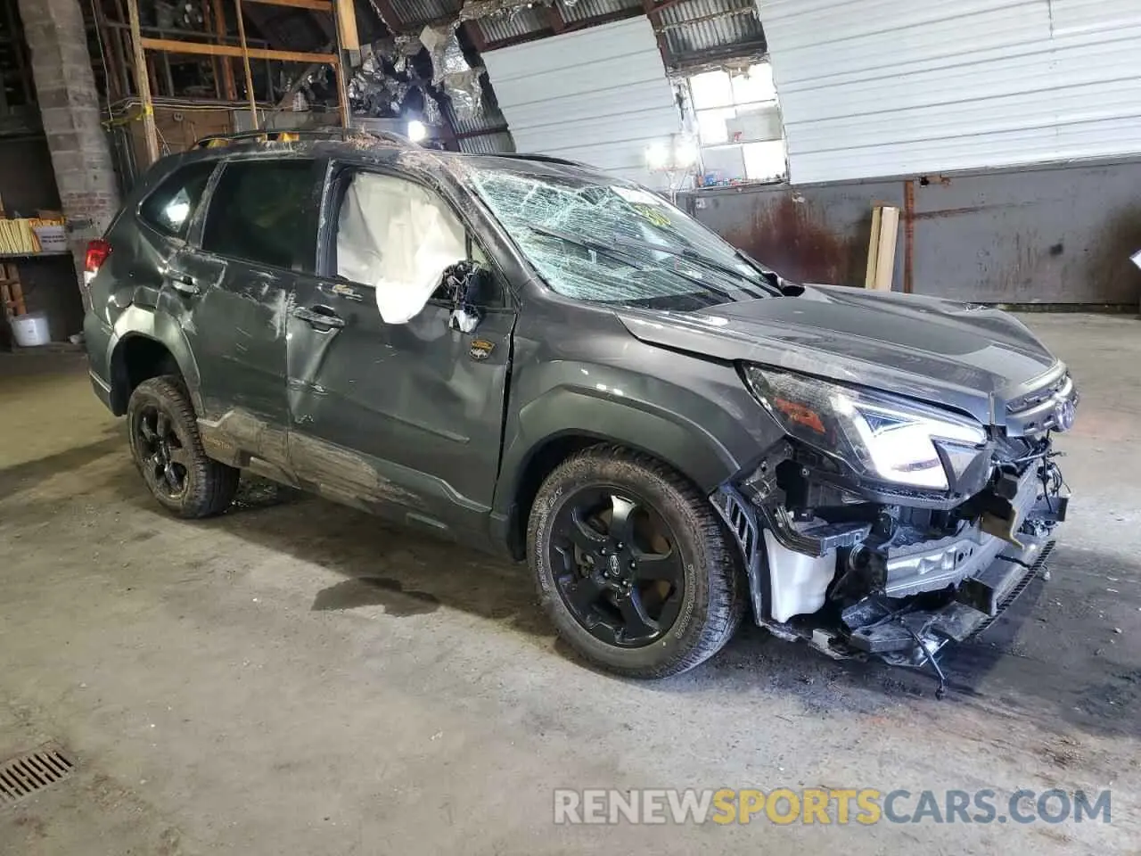 4 Photograph of a damaged car JF2SKALC9PH540183 SUBARU FORESTER 2023