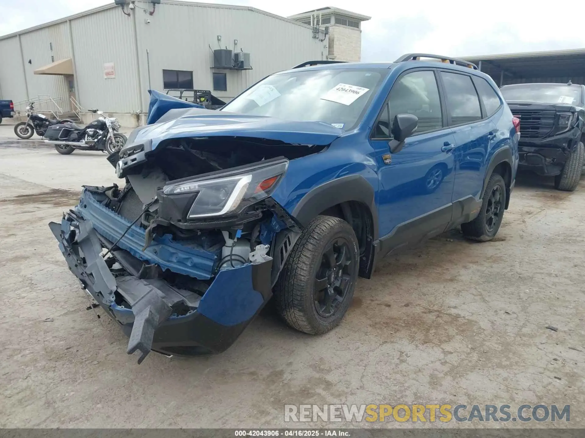 2 Photograph of a damaged car JF2SKALCXPH490877 SUBARU FORESTER 2023
