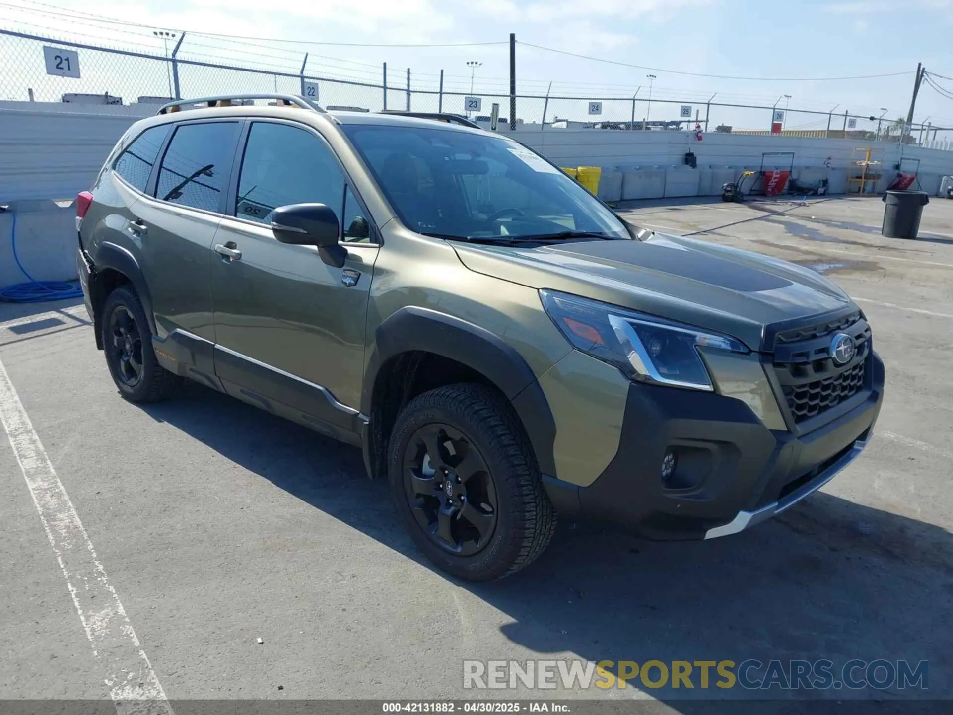 1 Photograph of a damaged car JF2SKAMC0PH531788 SUBARU FORESTER 2023