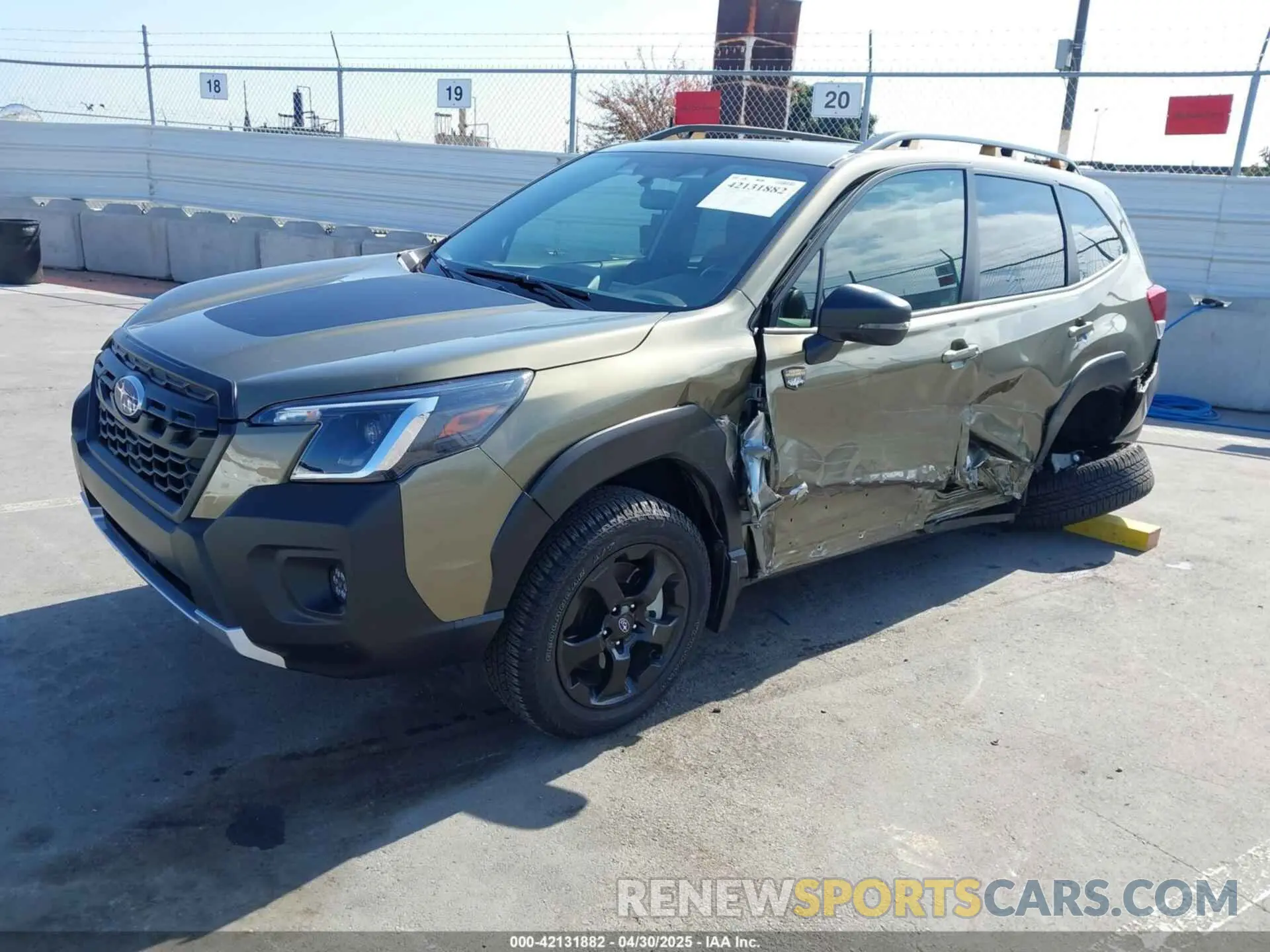 2 Photograph of a damaged car JF2SKAMC0PH531788 SUBARU FORESTER 2023