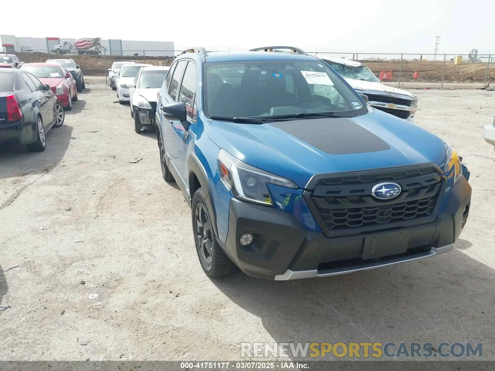 1 Photograph of a damaged car JF2SKAMC2PH438173 SUBARU FORESTER 2023