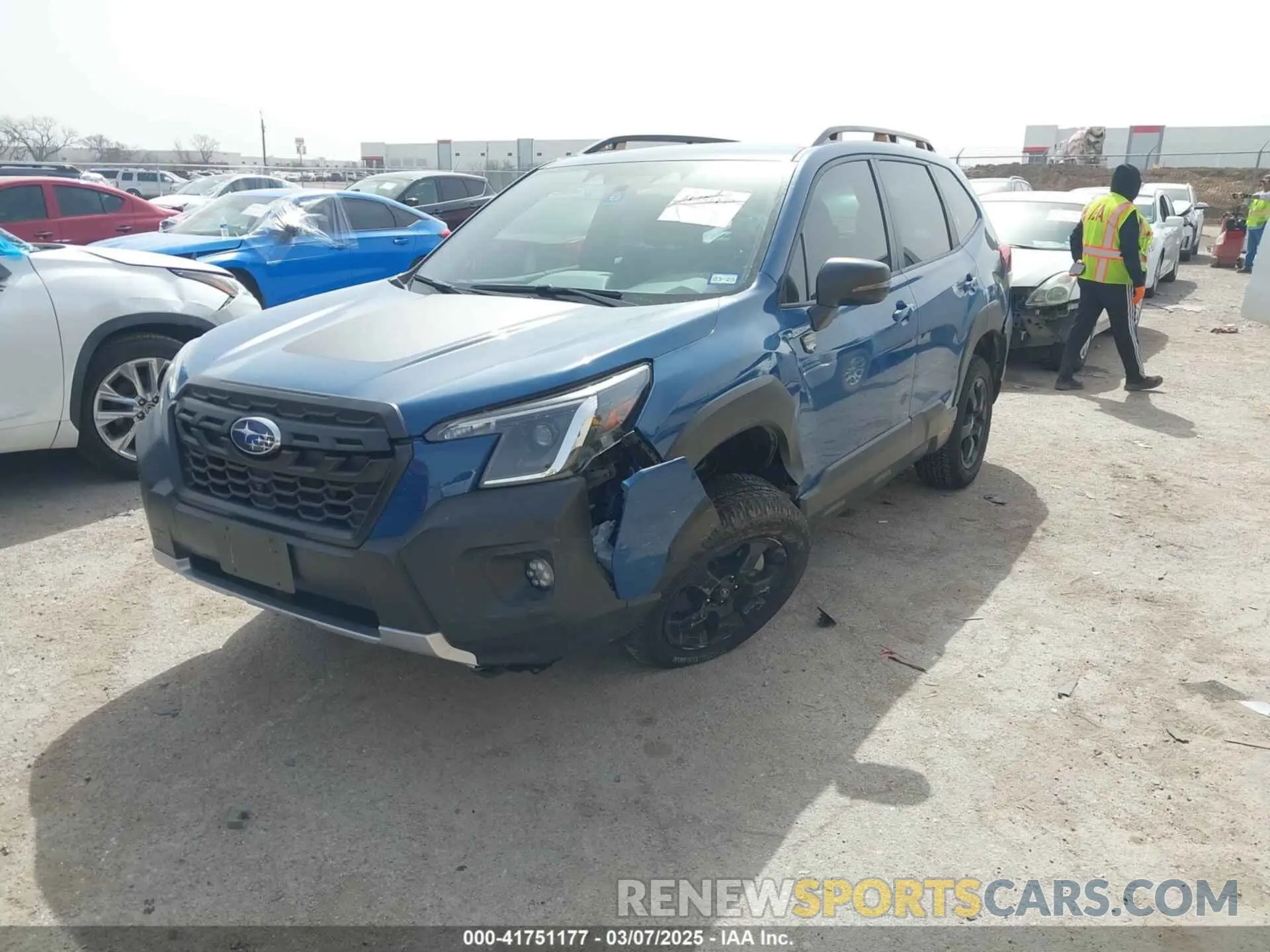 2 Photograph of a damaged car JF2SKAMC2PH438173 SUBARU FORESTER 2023