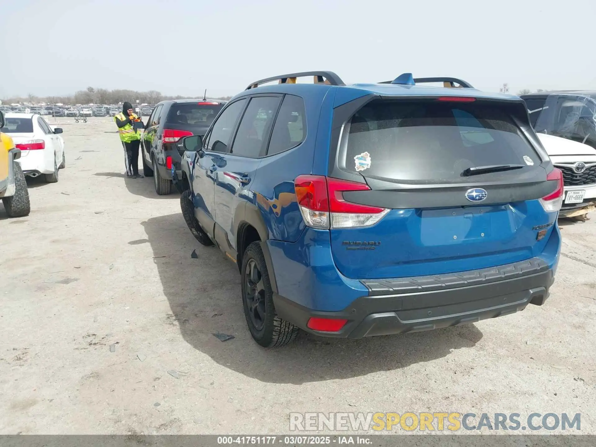 3 Photograph of a damaged car JF2SKAMC2PH438173 SUBARU FORESTER 2023