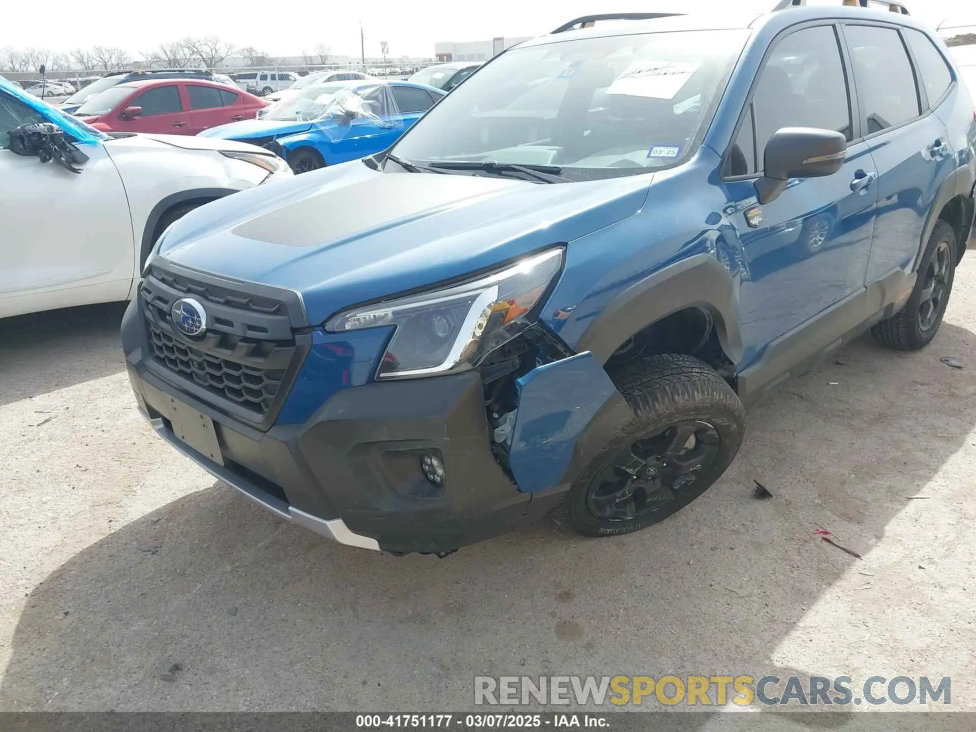 6 Photograph of a damaged car JF2SKAMC2PH438173 SUBARU FORESTER 2023